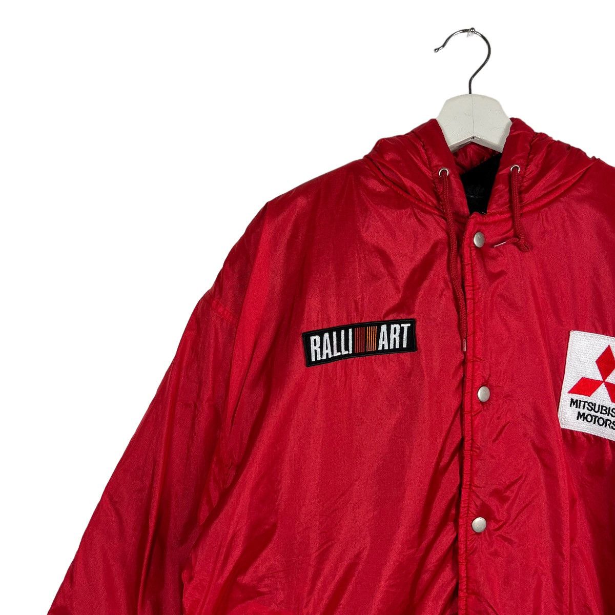 Japanese Brand 🔥 VINTAGE RALLI ART MITSUBISHI MOTORS RACING TEAM STAFF Size US L / EU 52-54 / 3 - 8 Thumbnail