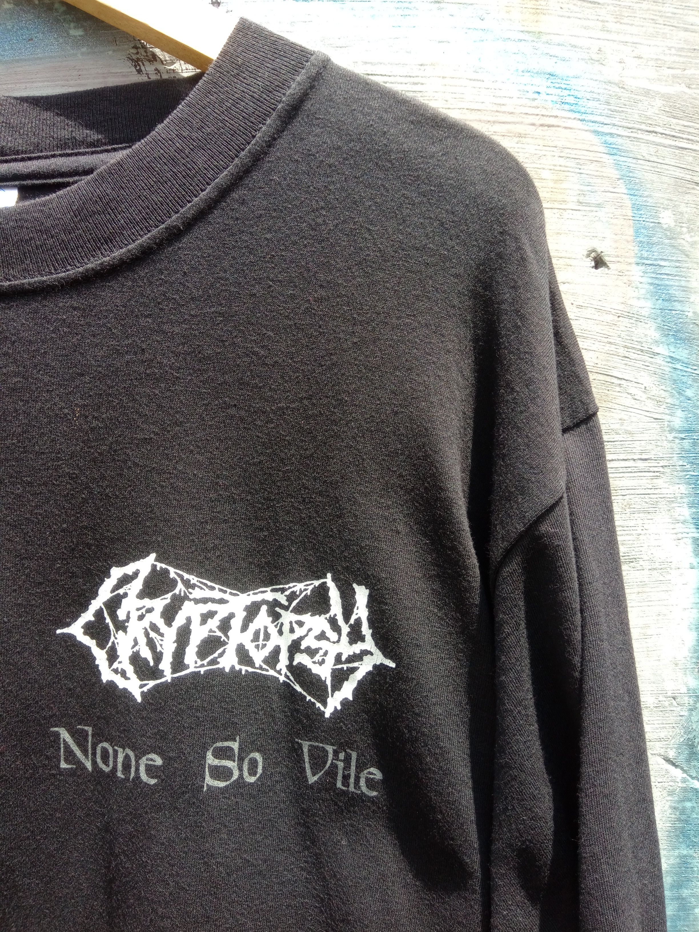 Band Tees × Vintage Vintage OG CRYTOPSY none so vile Size US XL / EU 56 / 4 - 4 Thumbnail