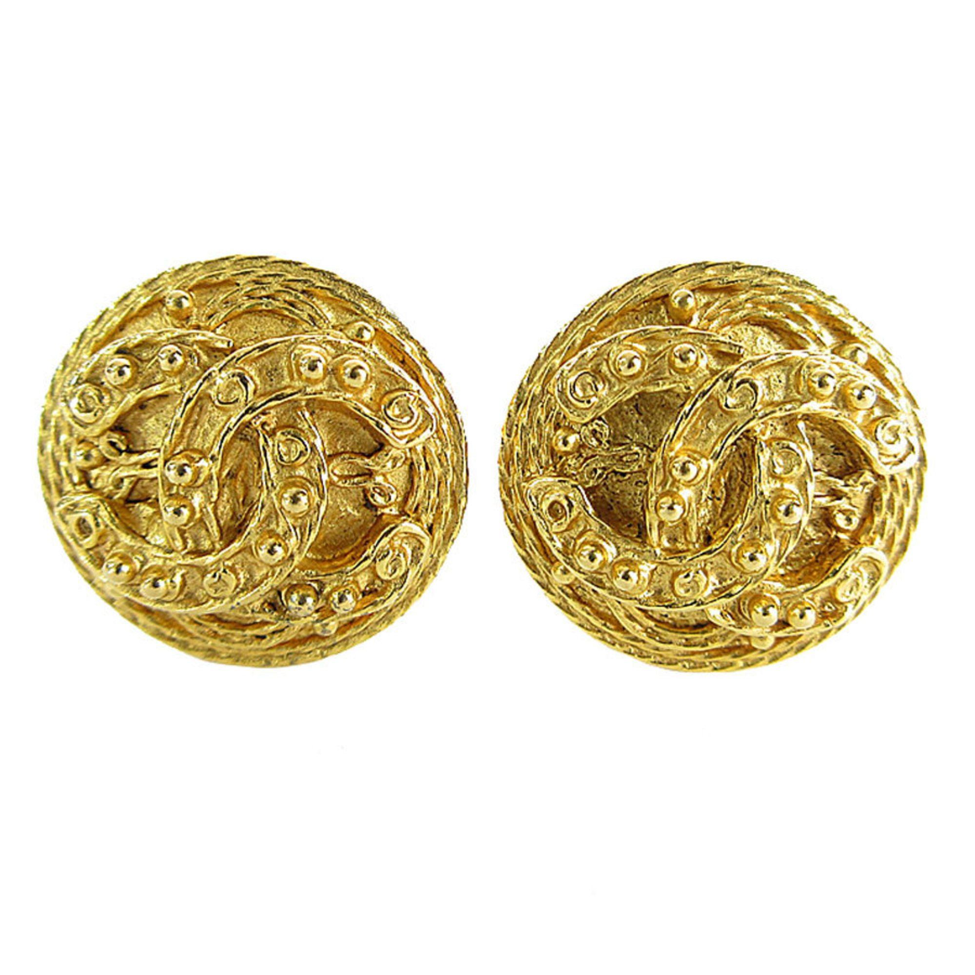 Chanel Chanel Coco Mark earring Size ONE SIZE - 1 Thumbnail