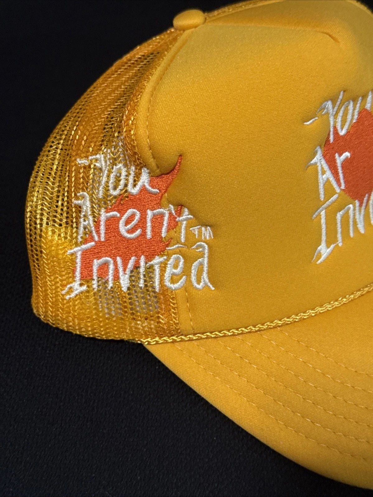 Hyde Park Goods Hyde Park "Slap Patch" Trucker Hat NWT Gold 💛 Size ONE SIZE - 6 Thumbnail