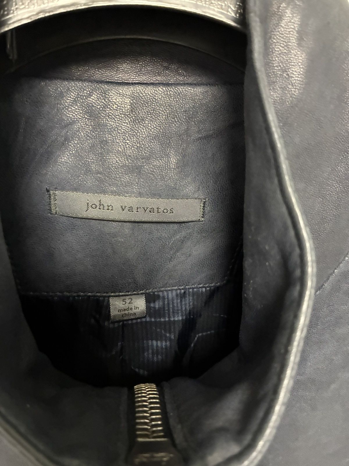 John Varvatos Lambskin Leather Jacket EU 52 US 42 Size US L / EU 52-54 / 3 - 7 Thumbnail