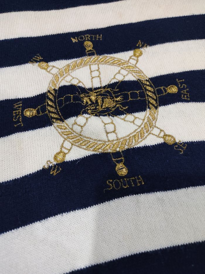 Burberry Vintage 80s Burberry T-Shirt (Made In England) Size US XS / EU 42 / 0 - 8 Thumbnail