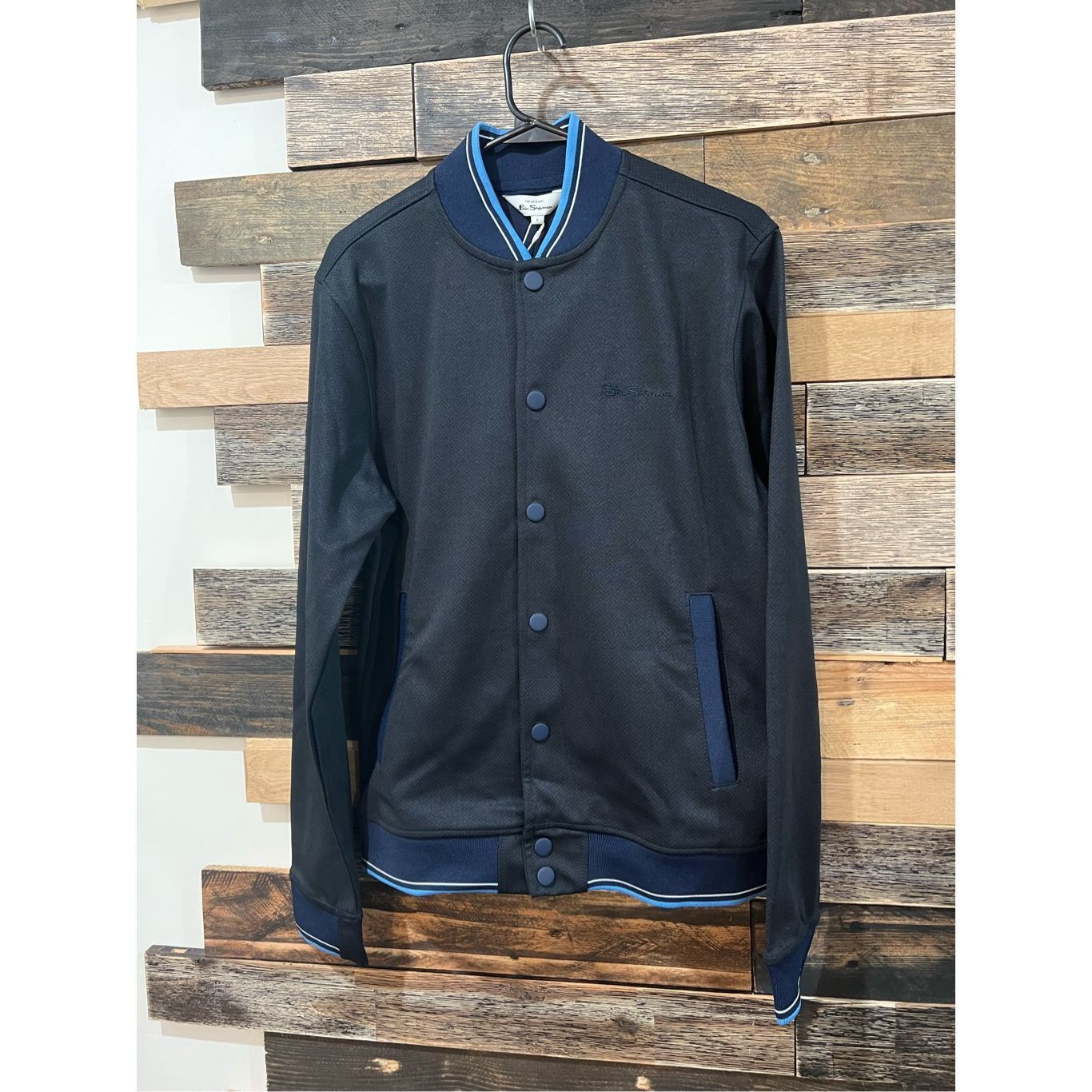 Ben Sherman Ben Sherman NWT Herringbone Track Bomber Jacket sz S Size US S / EU 44-46 / 1 - 3 Thumbnail