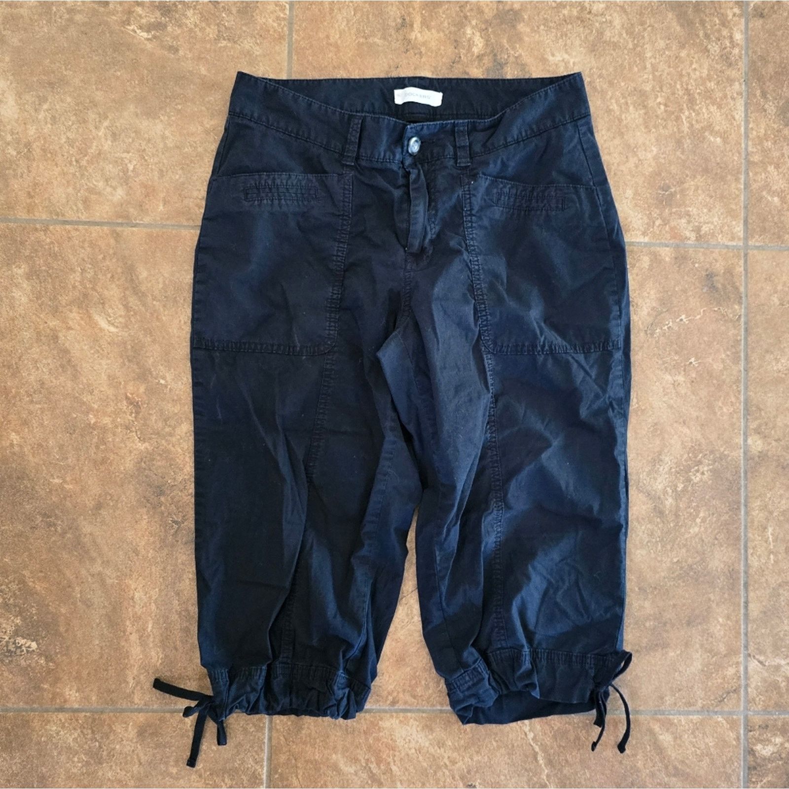 Dockers Navy | DOCKERS | Casual Capri Size 30" / US 8 / IT 44 - 1 Thumbnail