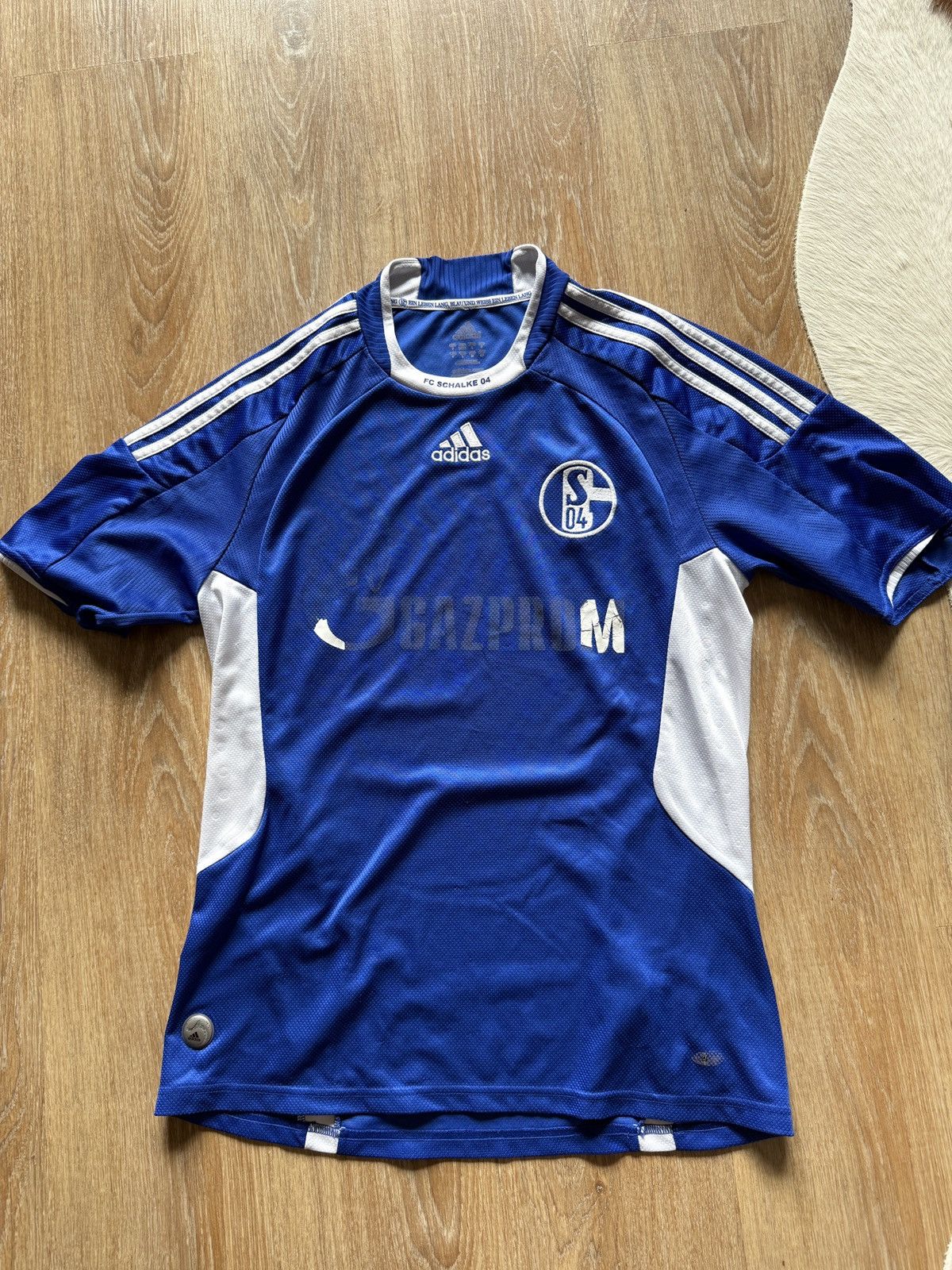 Adidas FC Schalke 04 Home Kit 2008 2009 and 2010 Size US M / EU 48-50 / 2 - 1 Thumbnail
