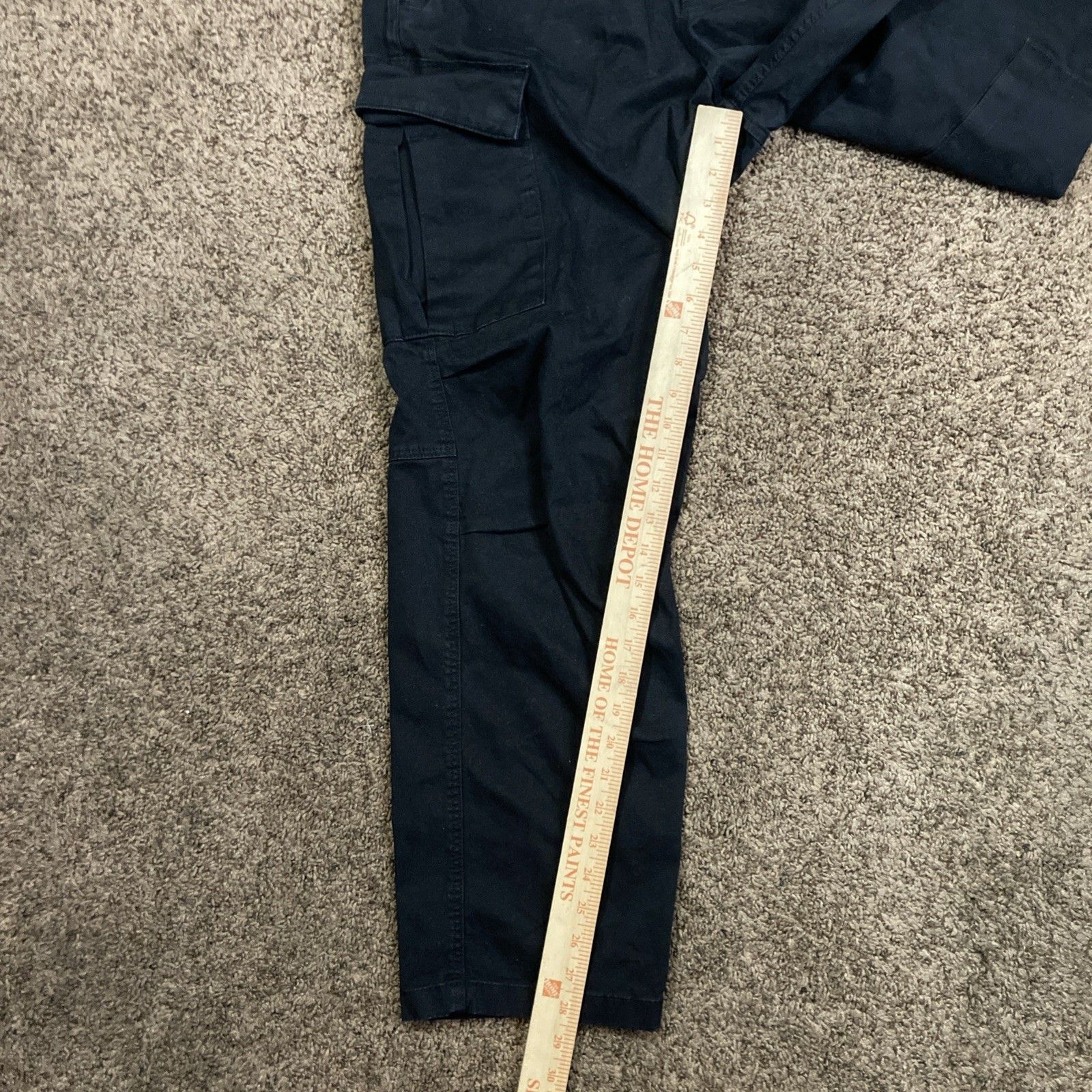 H&M H&M Men's Size Large Loose Fit Utility Pants Black Gorpcore Size US 34 / EU 50 - 3 Thumbnail