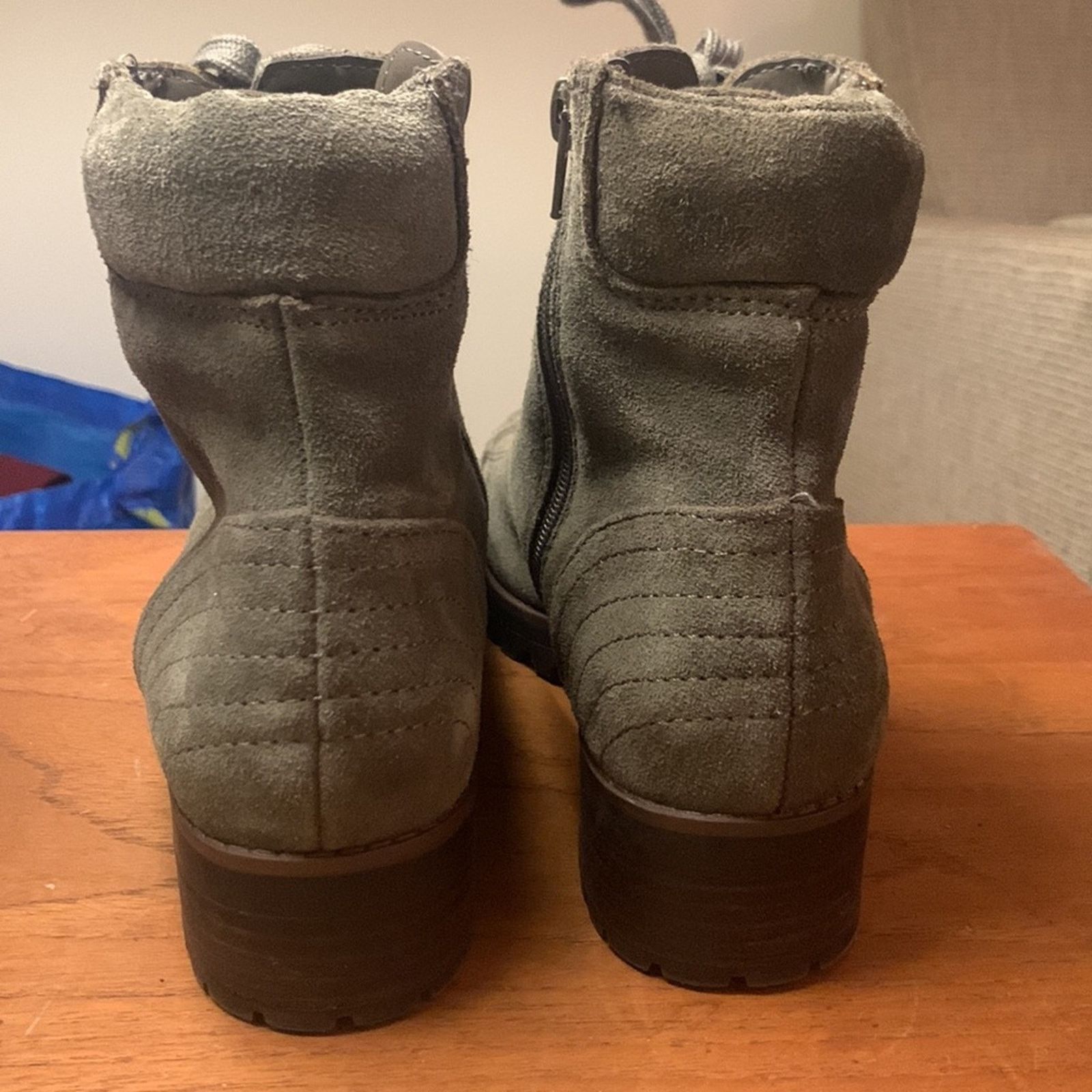Vintage Crown Vintage rugged lace up boots lug soles otter Size US 8 / IT 38 - 5 Thumbnail