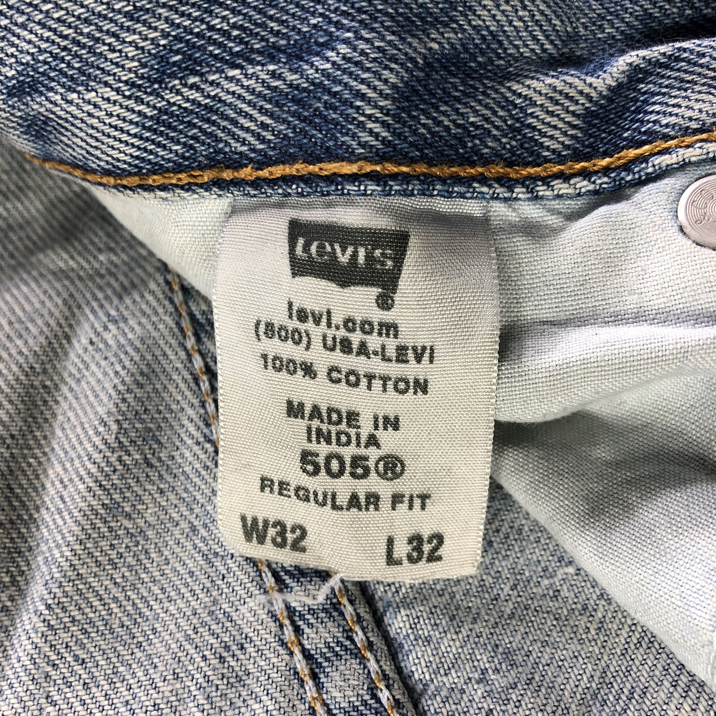 Levi's × Vintage Vintage Levis 505 Jeans-JM3461 Size US 34 / EU 50 - 12 Thumbnail