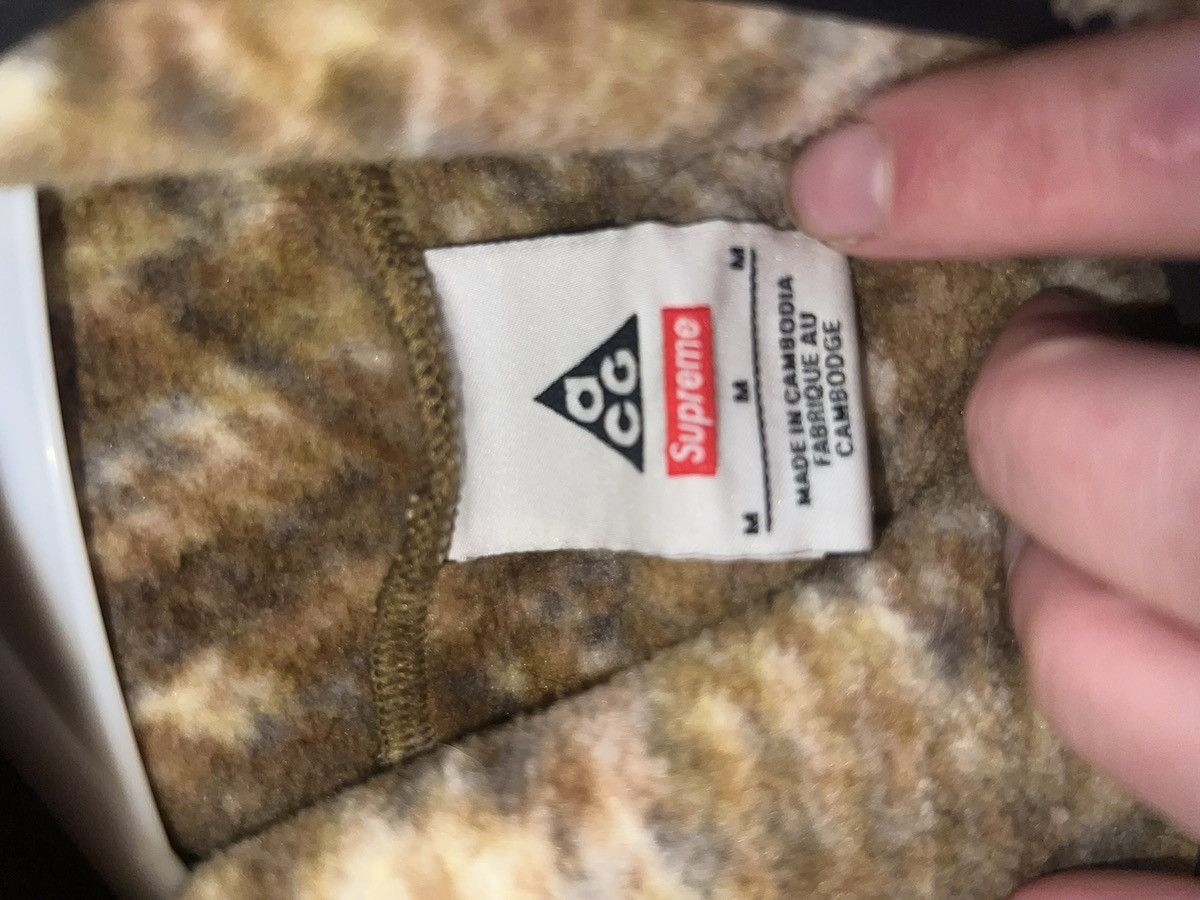 Nike × Supreme Supreme Nike ACG Fleece Pullover Size US M / EU 48-50 / 2 - 6 Thumbnail