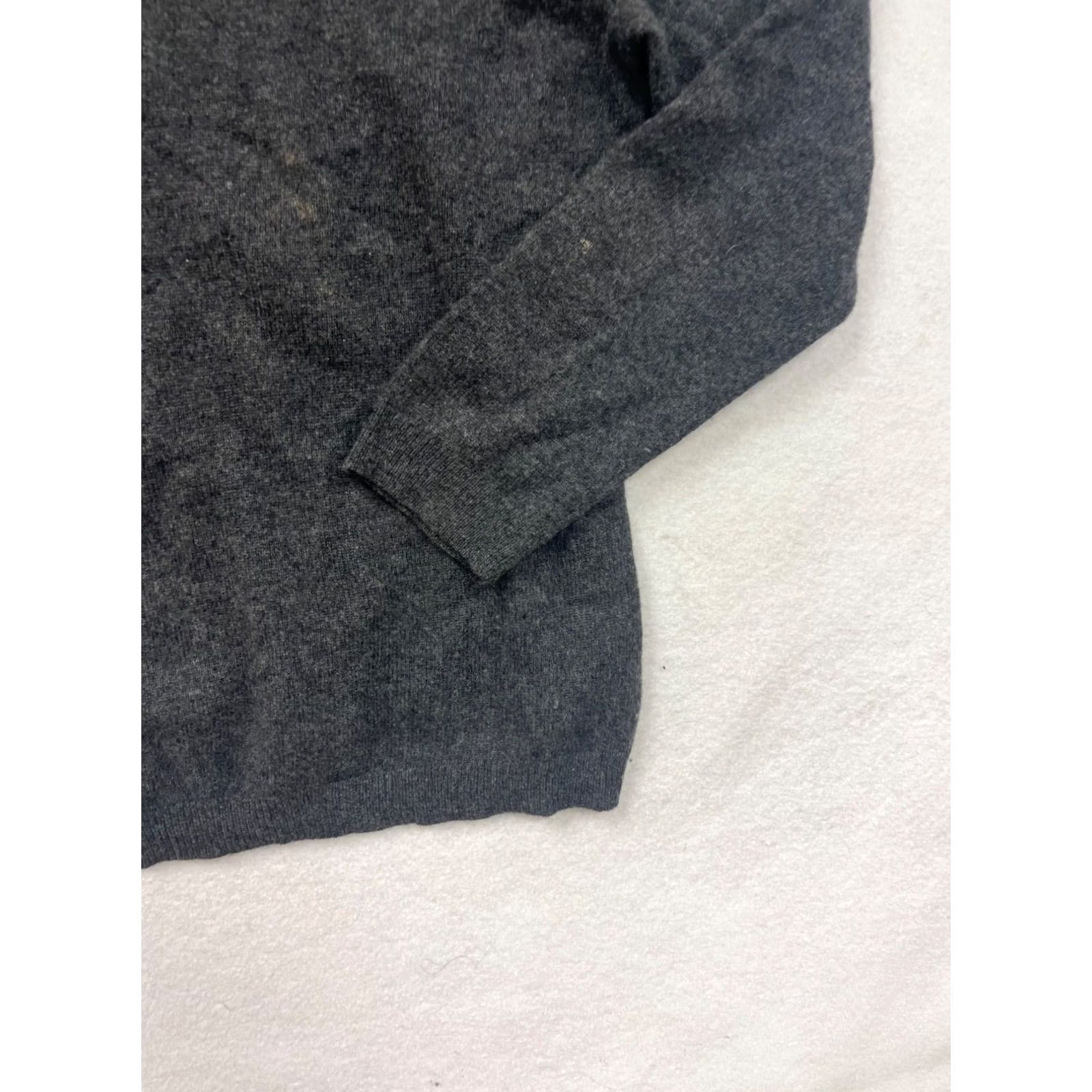 Charter Club Charter Club Womens XL Luxury Cashmere Gray Crewneck Sweater Size XL / US 12-14 / IT 48-50 - 5 Thumbnail