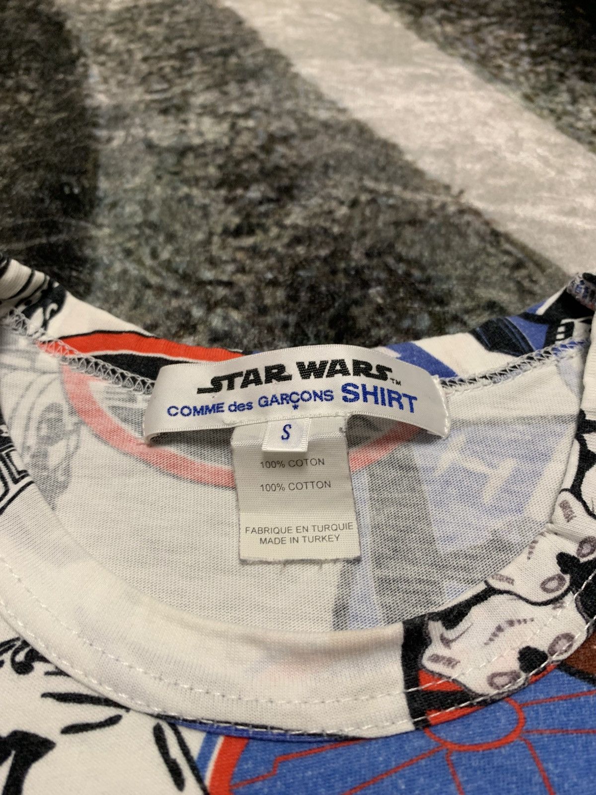 Comme des Garcons Comme Des Garcons Star Wars T-Shirt Size ONE SIZE - 5 Thumbnail