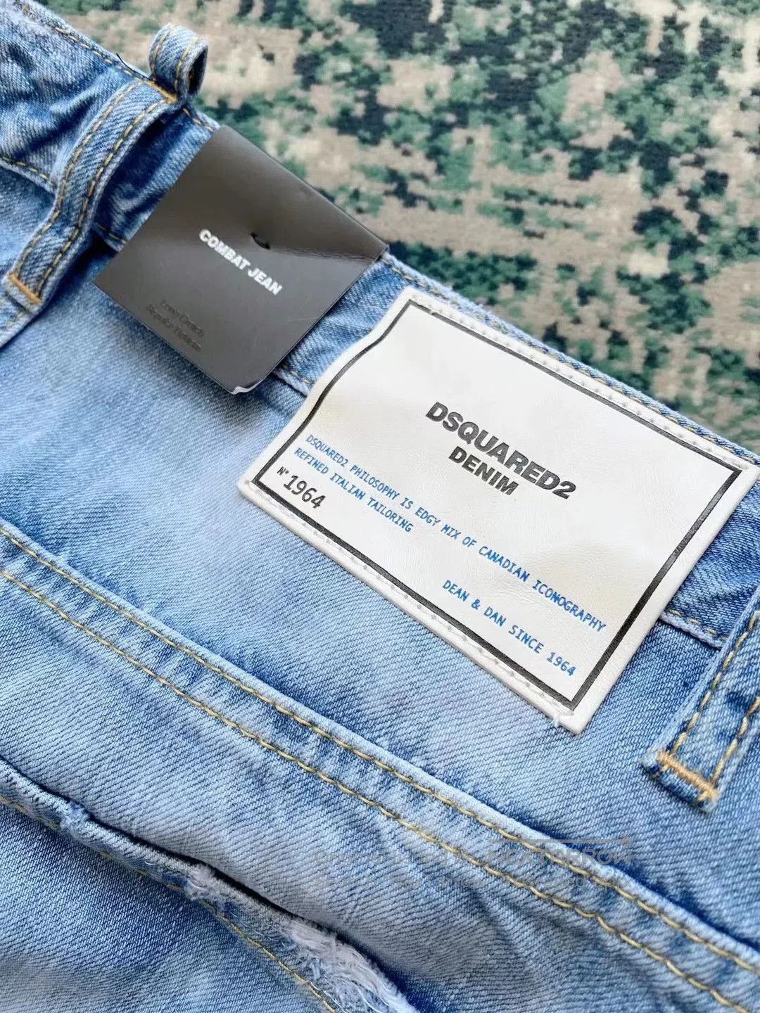 Dsquared2 Dsquared2 Light Blue Combat Denim Pants. Size US 32 / EU 48 - 5 Thumbnail