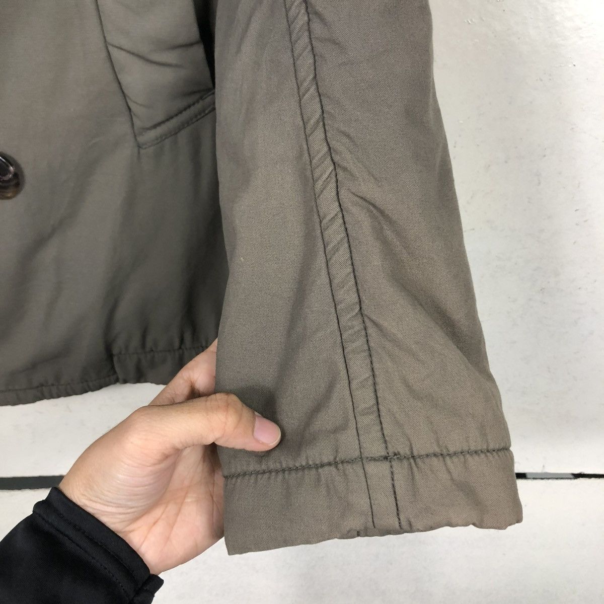Issey Miyake 🔥VINTAGE CROPPED PUFFER LIGHT JACKET ZUCCA FABRIC OF JAPAN Size M / US 6-8 / IT 42-44 - 16 Thumbnail