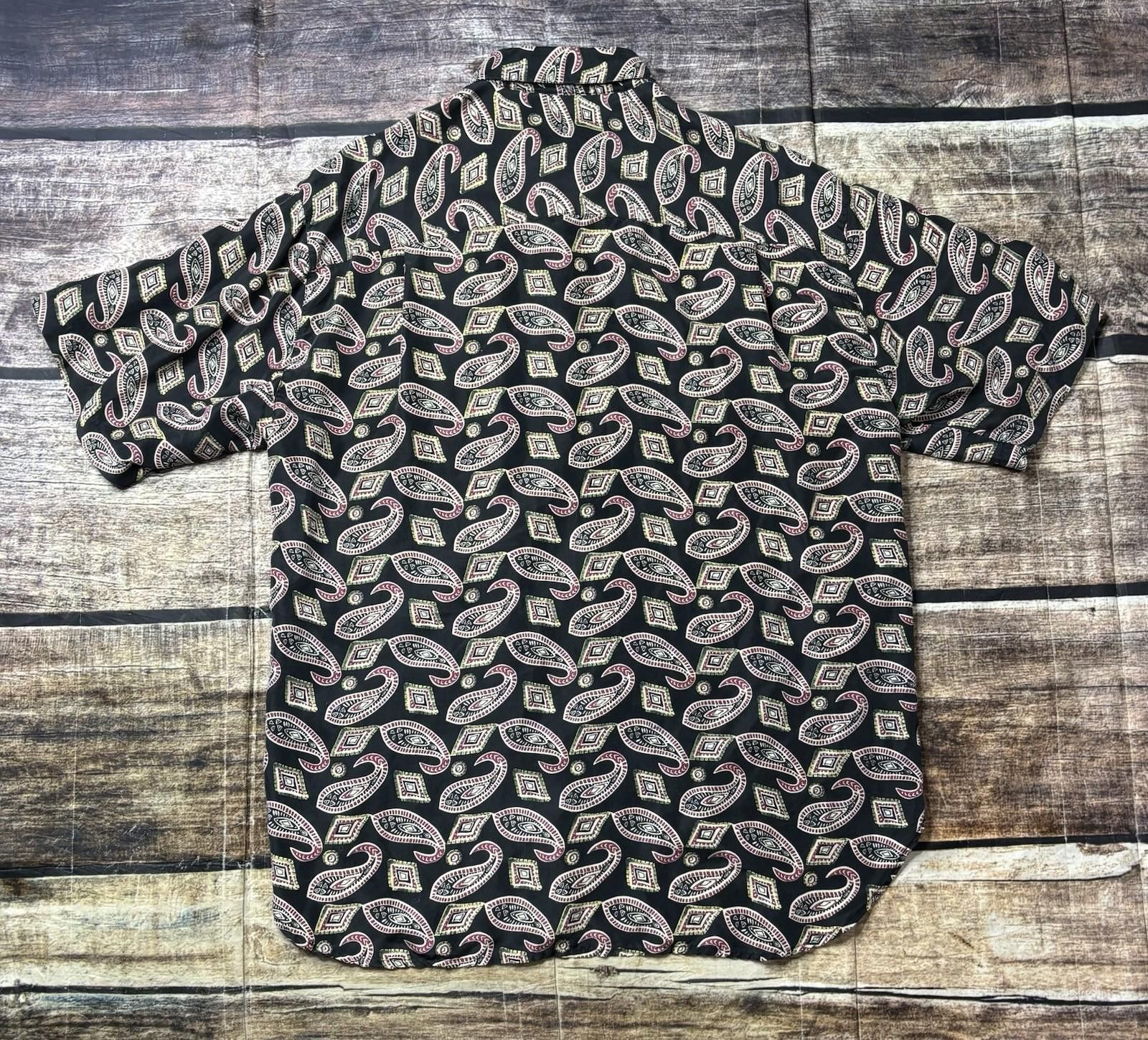 Lord & Taylor Lord & Taylor Shirt Mens Large Silk Kensington Collection Size US L / EU 52-54 / 3 - 3 Thumbnail