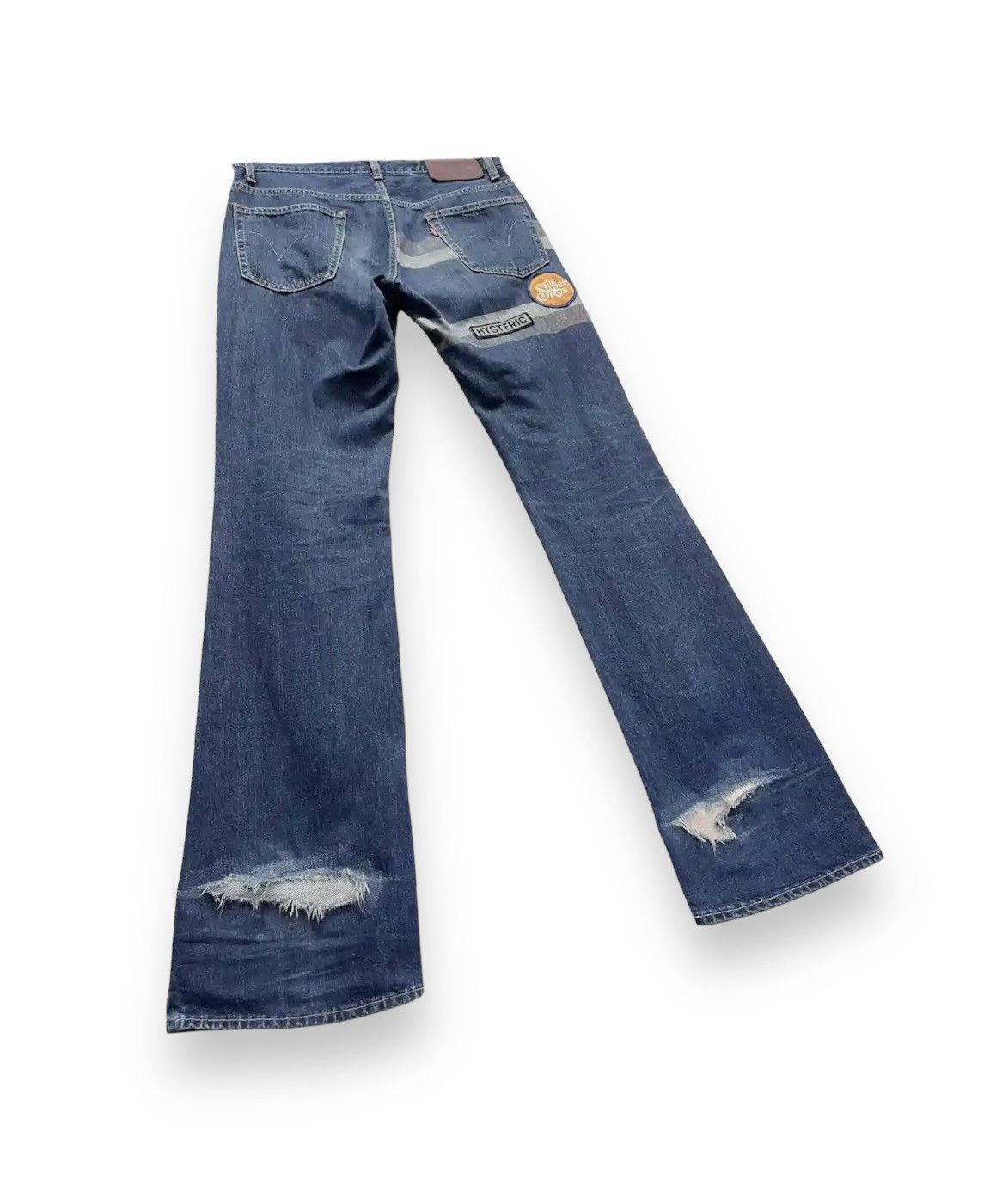 Hysteric Glamour SICK90’s FLARE💥HYSTERIC GLAMOUR KINKY Denim Made In Japan🔥 Size 30" / US 8 / IT 44 - 4 Thumbnail