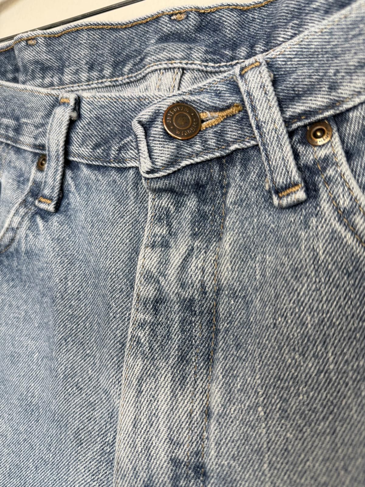 Wrangler Wrangler Blue Denim Cargo Shorts - Classic Style Size US 34 / EU 50 - 5 Thumbnail