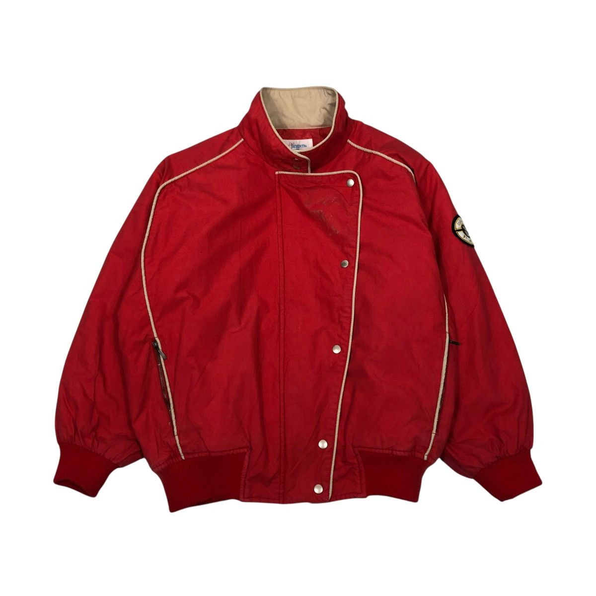 Vintage 🔥VINTAGE 80’s JANTZEN BOMBER JACKET PARACHUTE DESIGN Size US M / EU 48-50 / 2 - 1 Thumbnail