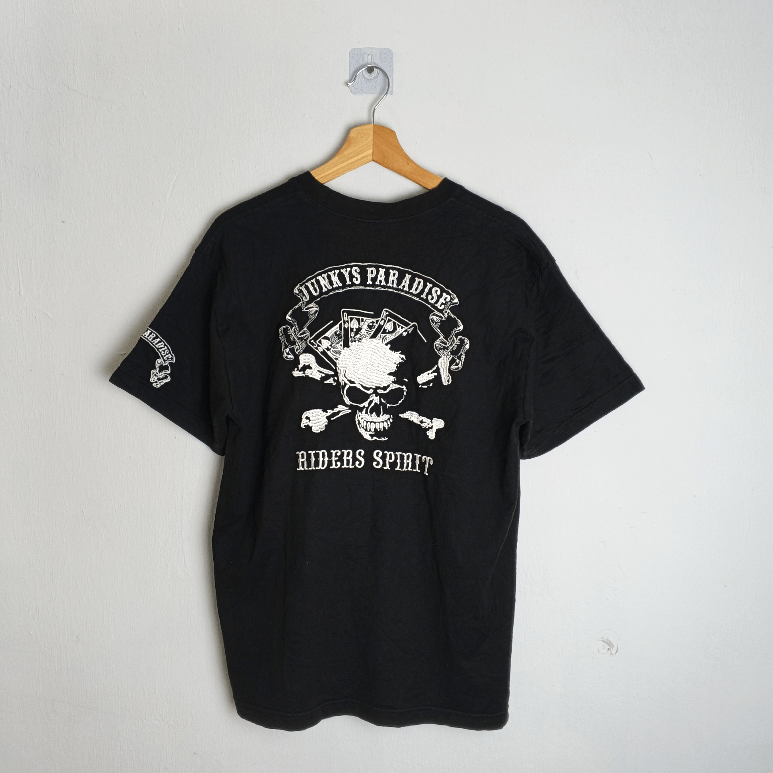 Affliction Vintage Y2K Junky's Paradise Riders Pirate Skull Size US M / EU 48-50 / 2 - 1 Thumbnail