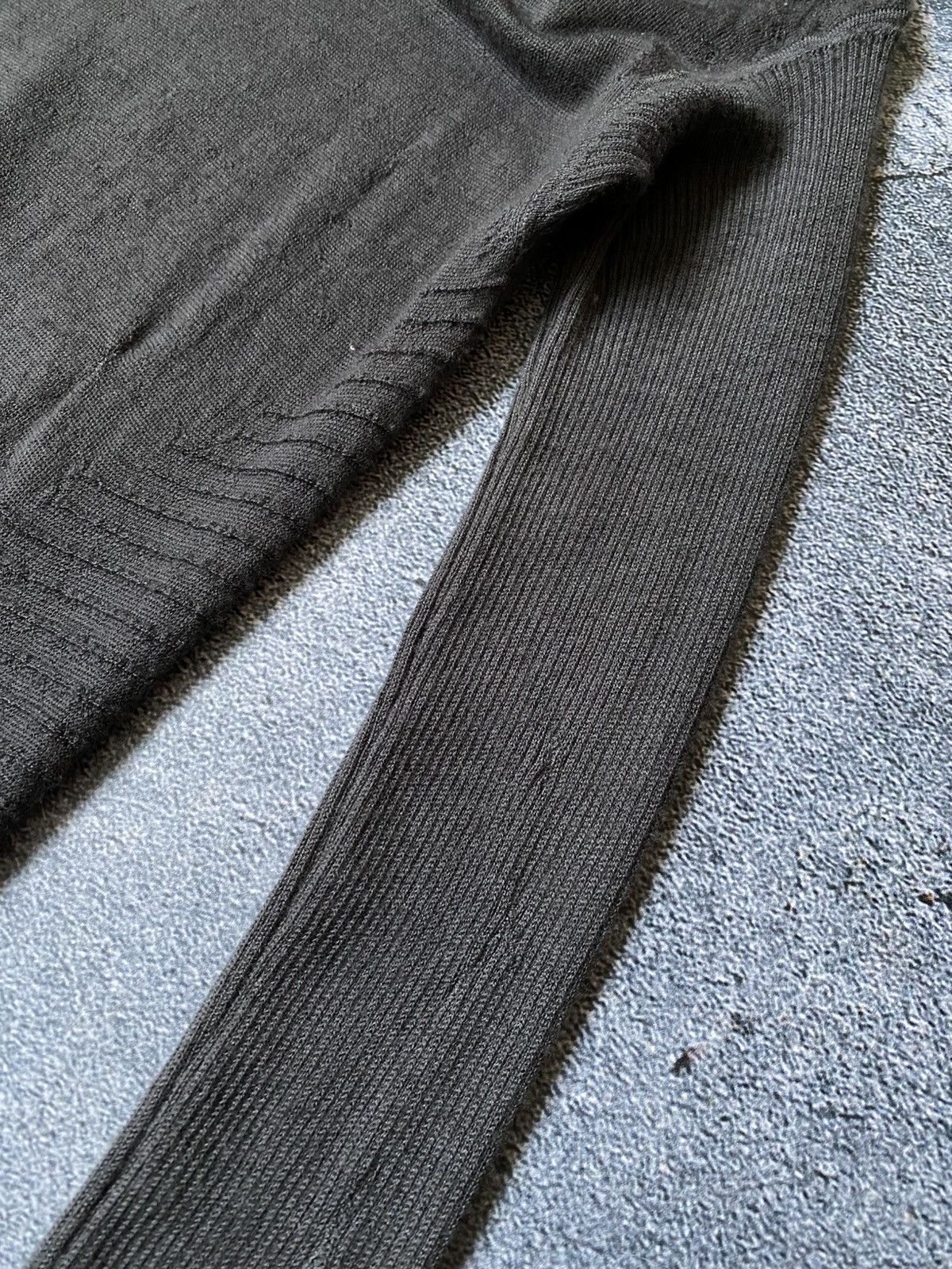 Rick Owens Rick Owens Gleam A/W 10 Cashmere Ribbed Long Sleeve Dress Size S / US 4 / IT 40 - 9 Thumbnail