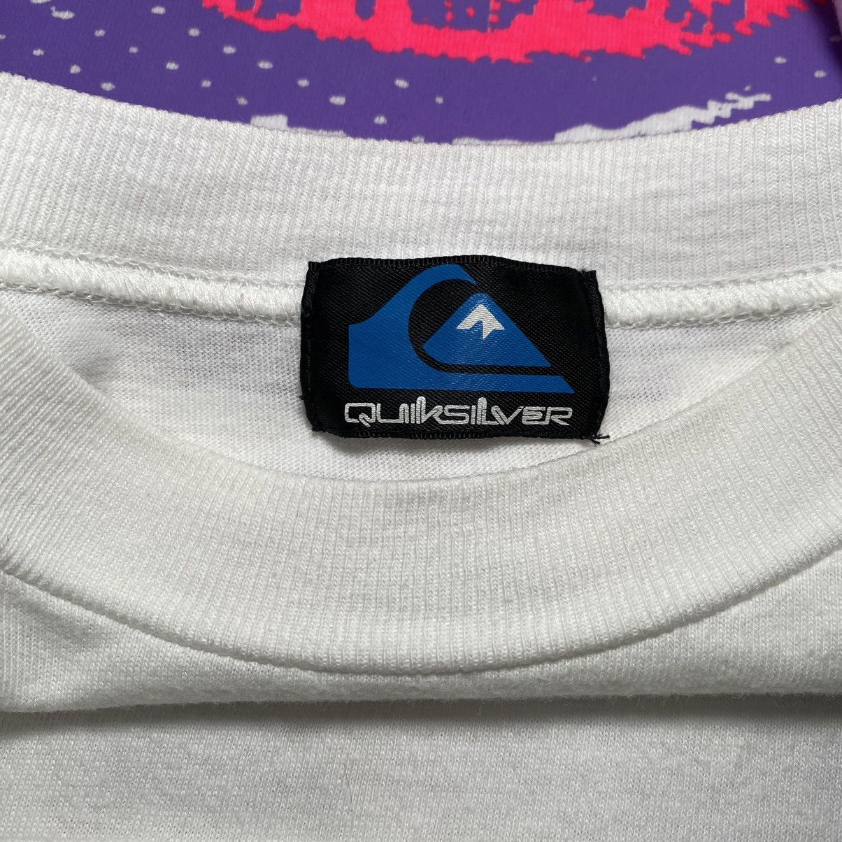 Quiksilver × Vintage Vintage 90’s Quiksilver Surfing Japan T Shirt Size US M / EU 48-50 / 2 - 4 Thumbnail