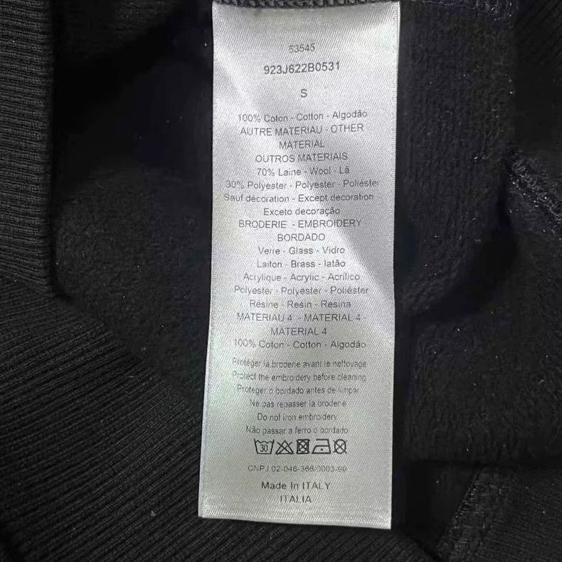 Dior Dior Kaws Collaboration Crystal Bee Long-sleeve Sweatshirt Size US S / EU 44-46 / 1 - 4 Thumbnail