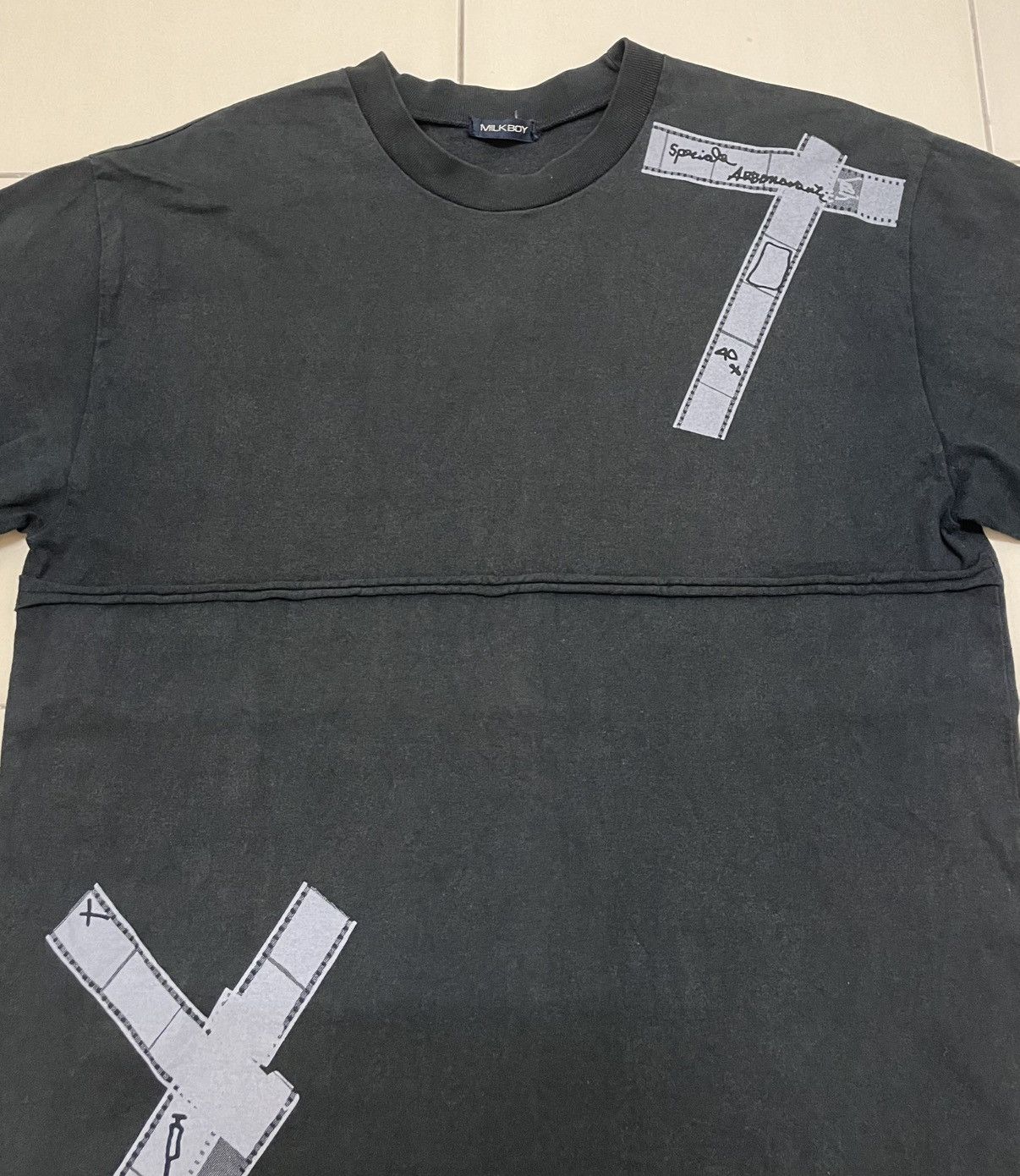 Japanese Brand Vtg 90s Milkboy Japan Punk Streetwear Tshirt Size US M / EU 48-50 / 2 - 4 Thumbnail