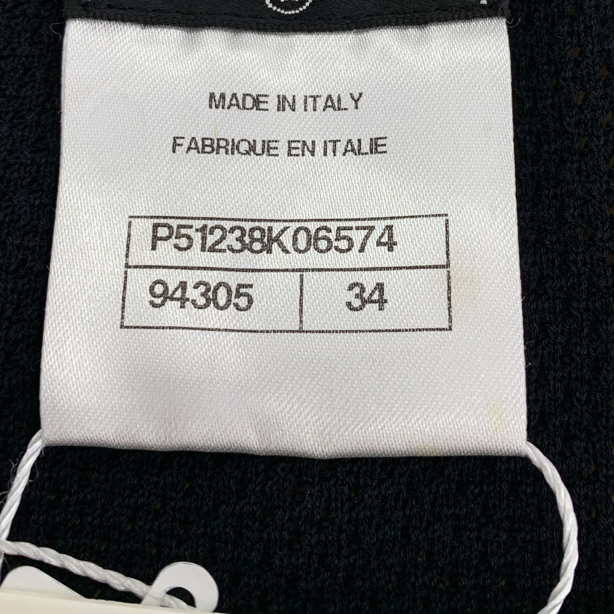 Chanel Chanel Black Cotton Knit Vest (Size XXS) Size XXS / US 00 / IT 34 - 5 Thumbnail