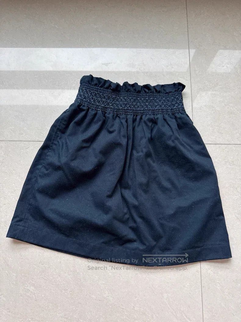 Hermes Gathered Pleats Half Skirt