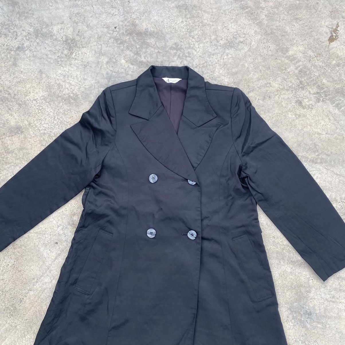 Christian Audigier Vintage Christian Aujard Paris Double-Breasted Blazer Size S / US 4 / IT 40 - 4 Thumbnail