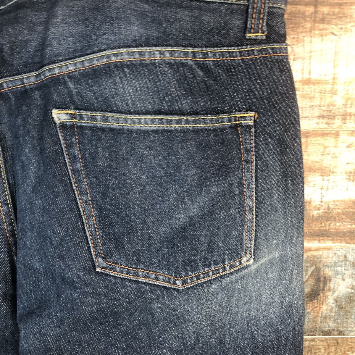 Japanese Brand DL Real Standard Blue Denim Pants #C269 Size US 35 - 16 Thumbnail
