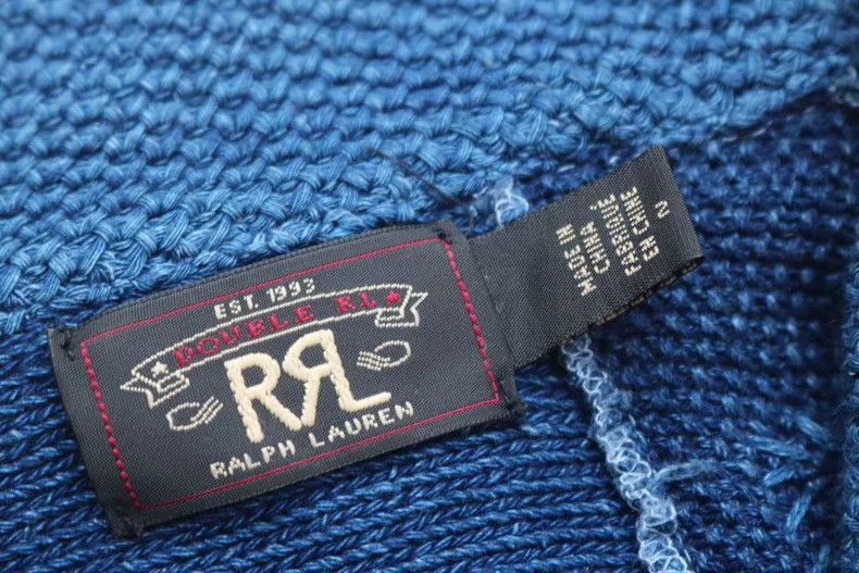 RRL Ralph Lauren RRL Ralph Lauren Women's retro blue dyed Baijia fabric pat Size M / US 6-8 / IT 42-44 - 6 Thumbnail