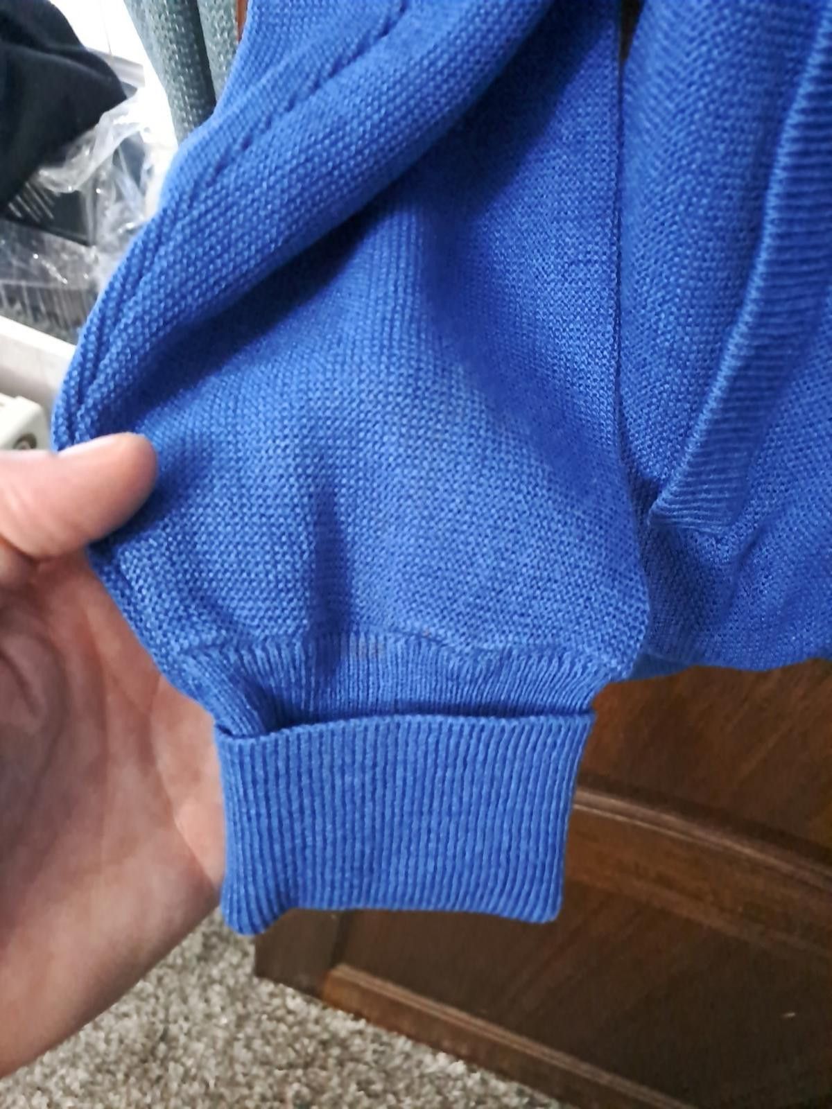 Lacoste Vintage Lacoste Mens Cardigan Size M Royal Blue Size US M / EU 48-50 / 2 - 8 Thumbnail