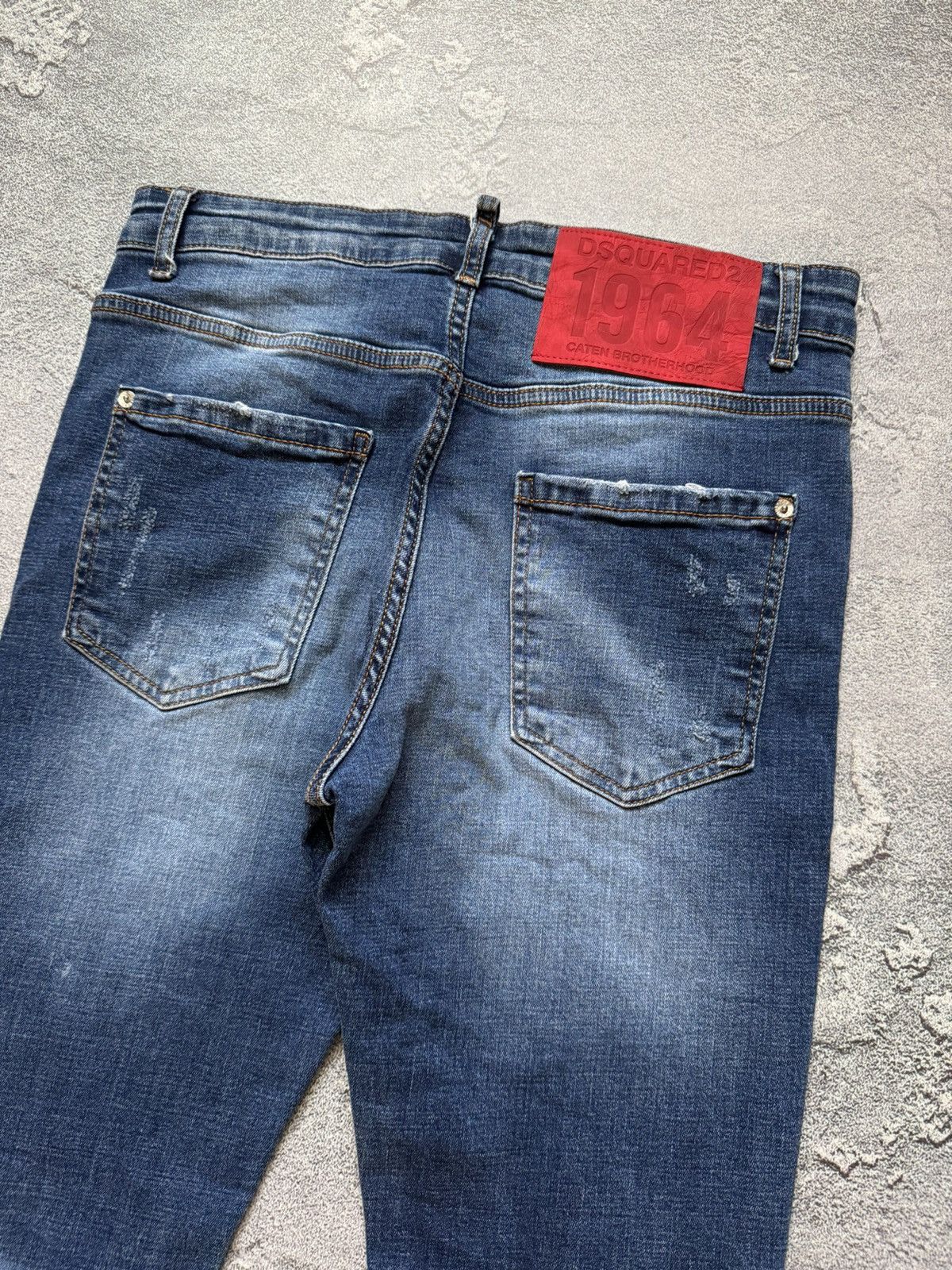 Dsquared2 Dsquared2 48 distressed denim pant trouser Jean chino Size US 32 / EU 48 - 9 Thumbnail
