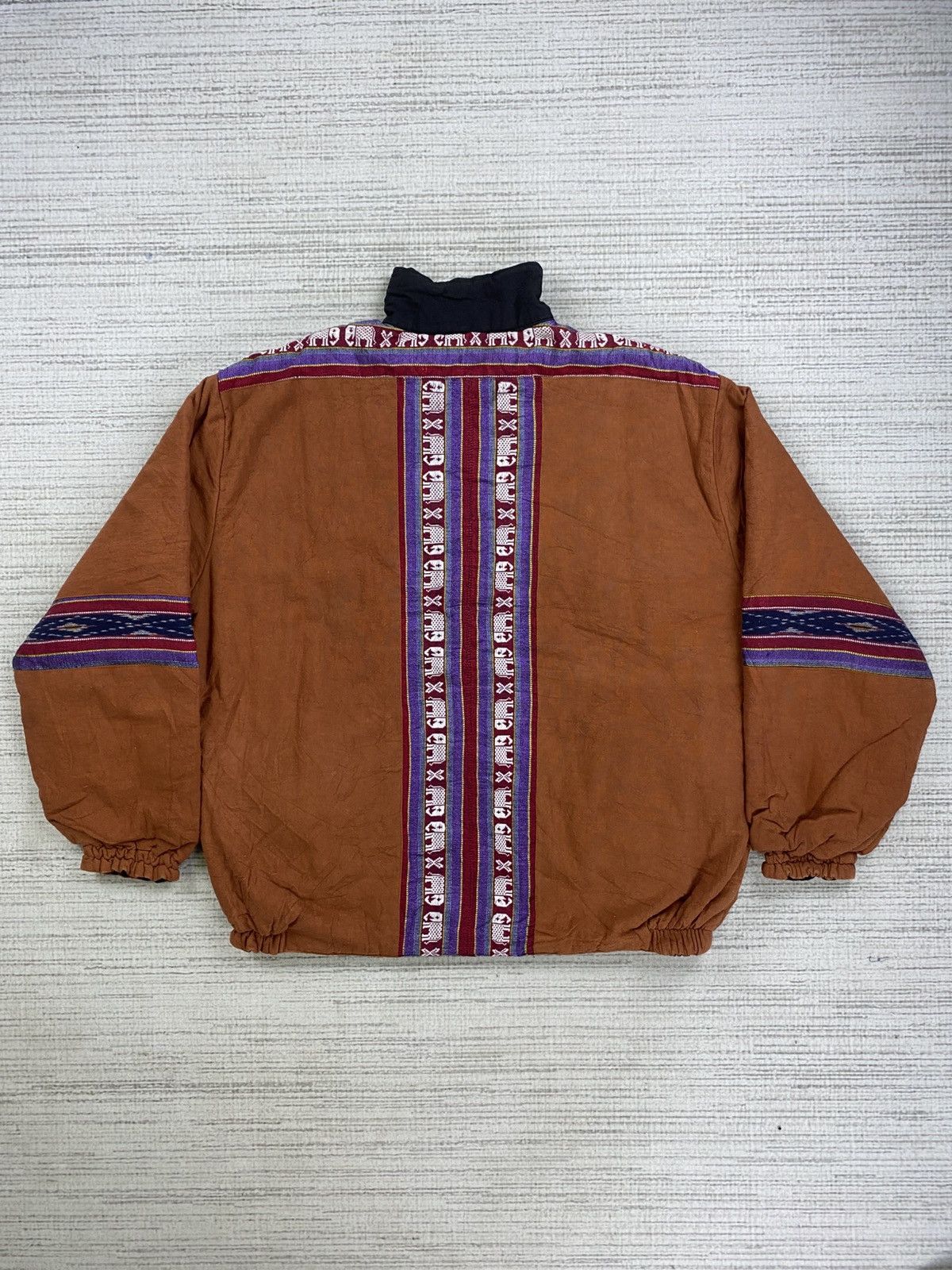 Designer × Japanese Brand Vintage Navajo Chimayo Native Style Reversible Jacket Size US L / EU 52-54 / 3 - 3 Thumbnail