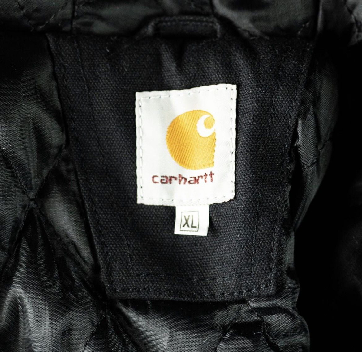 Carhartt Carhartt Black Upcycled Quilted Hoodie Size US XL / EU 56 / 4 - 3 Thumbnail