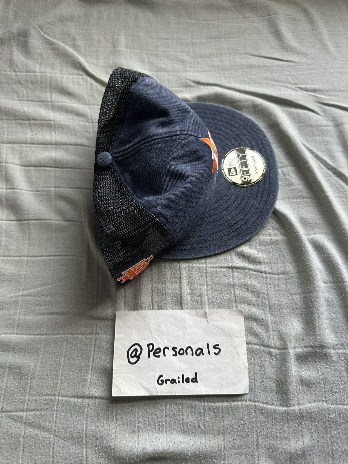 Eric Emanuel × MLB NEW Eric Emanuel Houston Astros Big League Trucker Size ONE SIZE - 6 Thumbnail