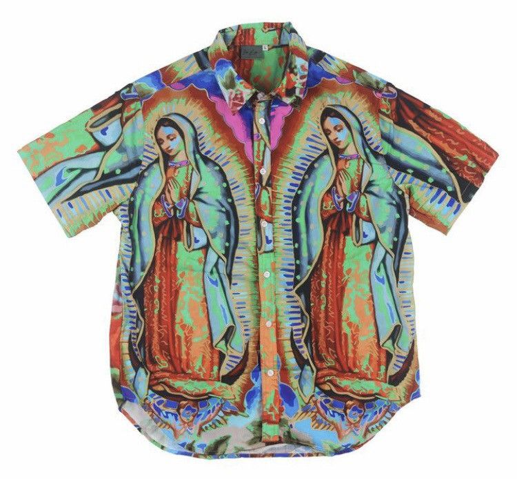 image of Lucas Bhan Holy Button Up, Men's (Size Large)
