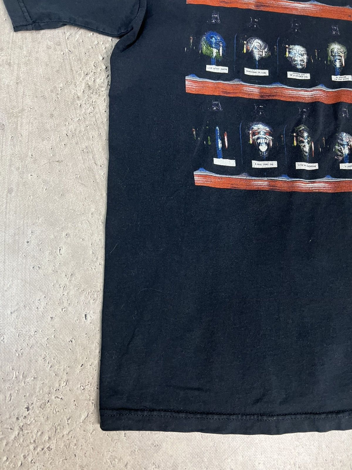 Band Tees × Iron Maiden × Vintage 00s Iron Maiden TOUR 2003 t shirt Faded BOXY Size US L / EU 52-54 / 3 - 12 Thumbnail
