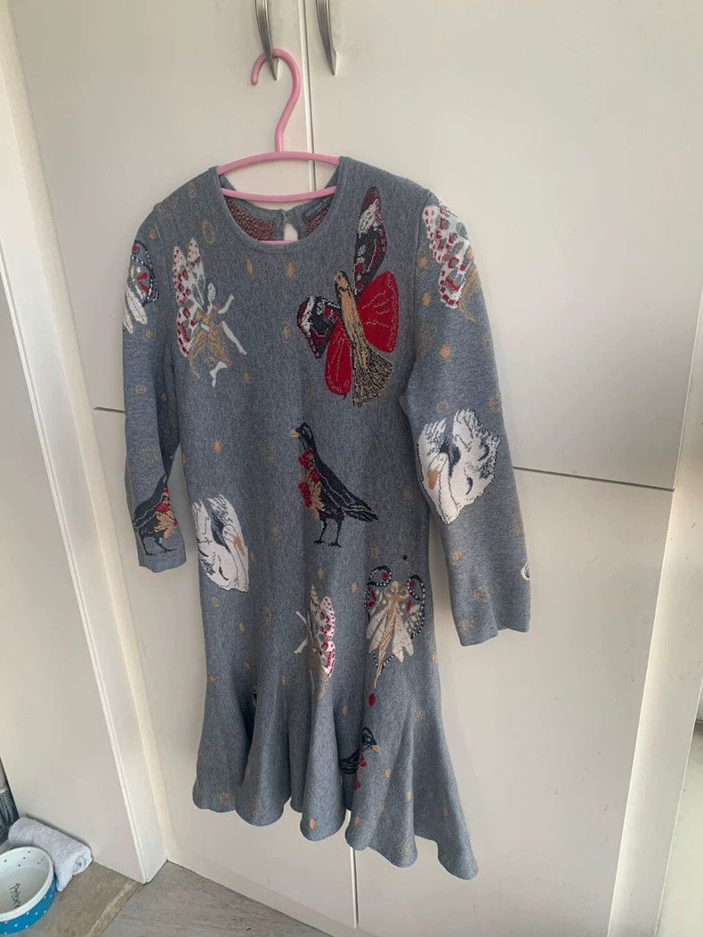 Alexander McQueen Alexander McQUEEN size 38 Gold thread animal embroidery ro Size M / US 6-8 / IT 42-44 - 3 Thumbnail