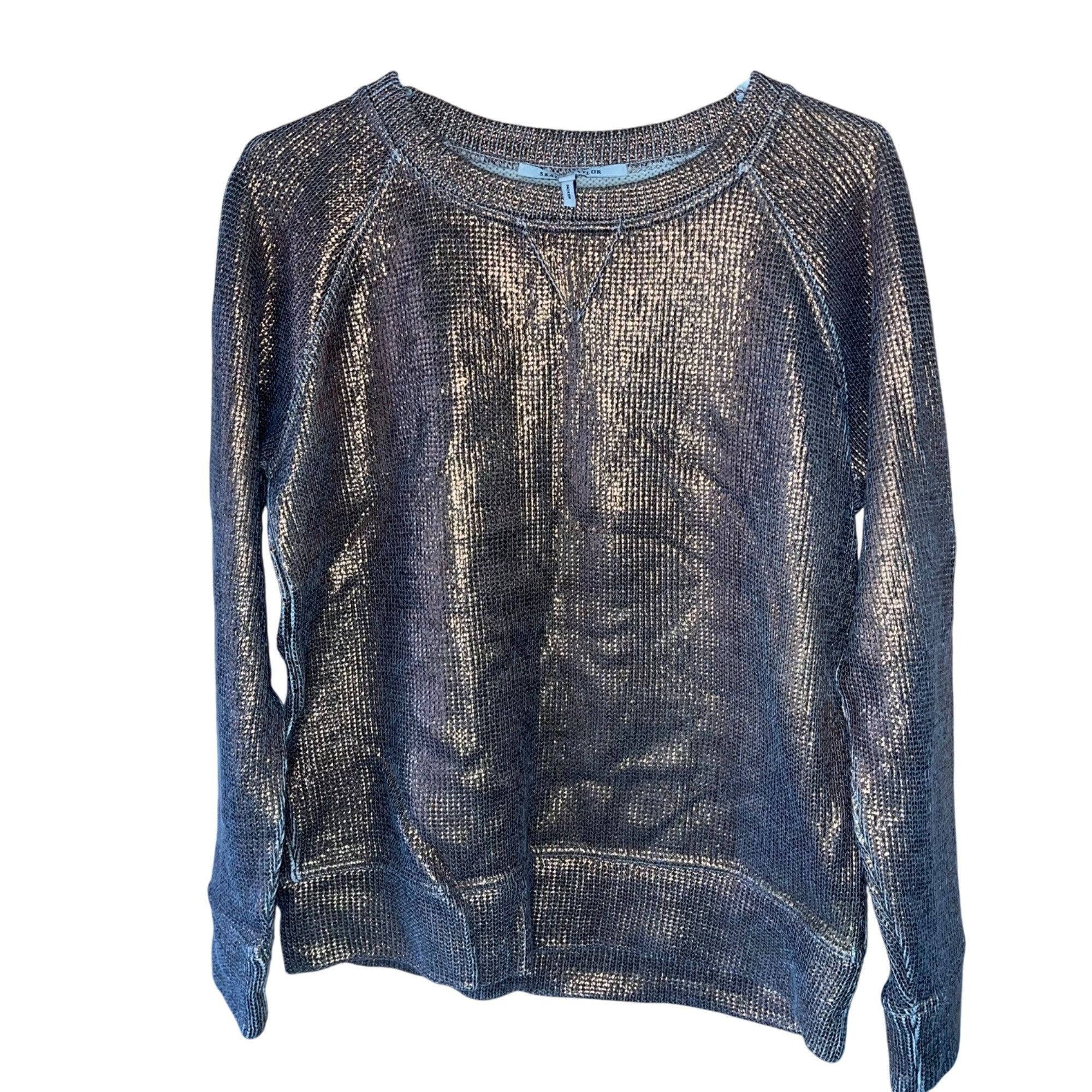 Other Skaist Taylor Womens Sweater Size Medium Silver Size M / US 6-8 / IT 42-44 - 1 Thumbnail