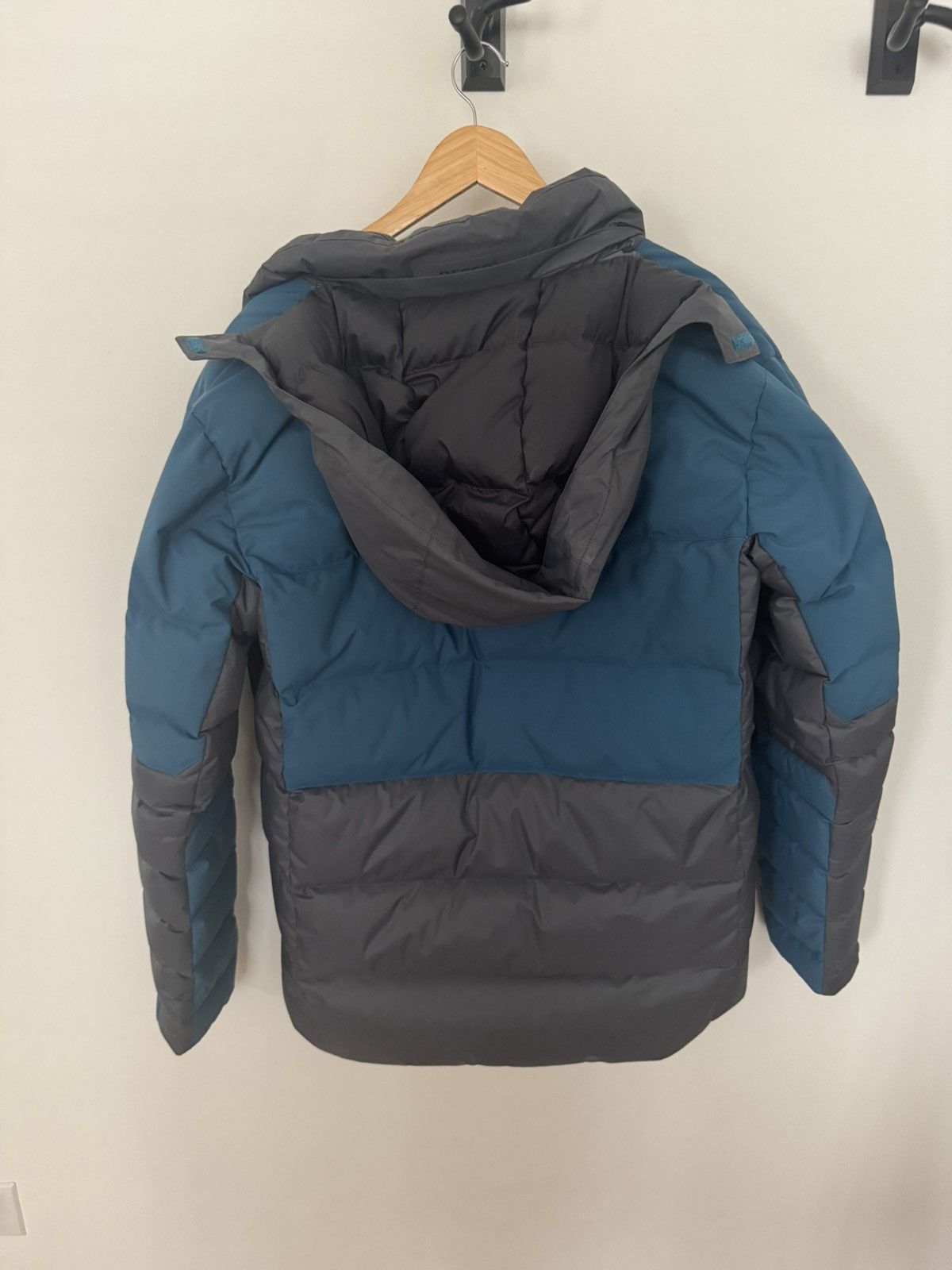 Marmot Marmot Down Puffer Jacket Teal/Charcoal Removable Hood Size US L / EU 52-54 / 3 - 5 Thumbnail