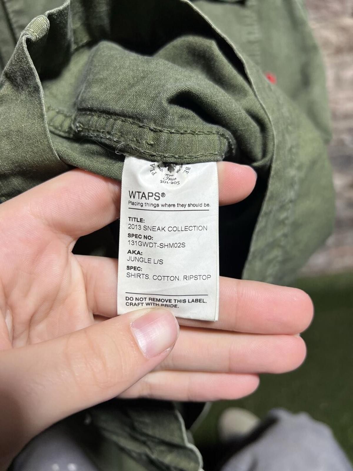 Wtaps WTAPS Army Work Jacket Green Sz. 2 Size ONE SIZE - 4 Thumbnail