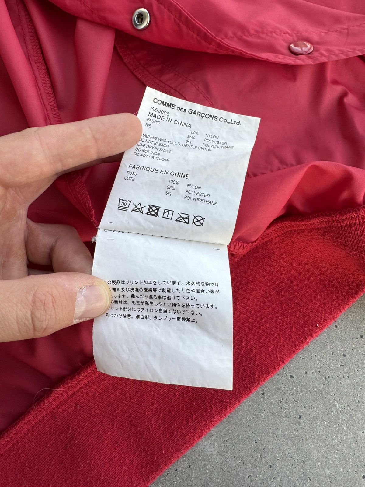 Comme des Garcons Comme des Garcons bomber jacket hype streetwear play rare Size US M / EU 48-50 / 2 - 7 Thumbnail