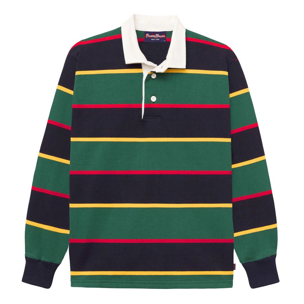 ROWING BLAZERS RUGBY L/S SHIRT SZ . XXL online MULTICOLOR