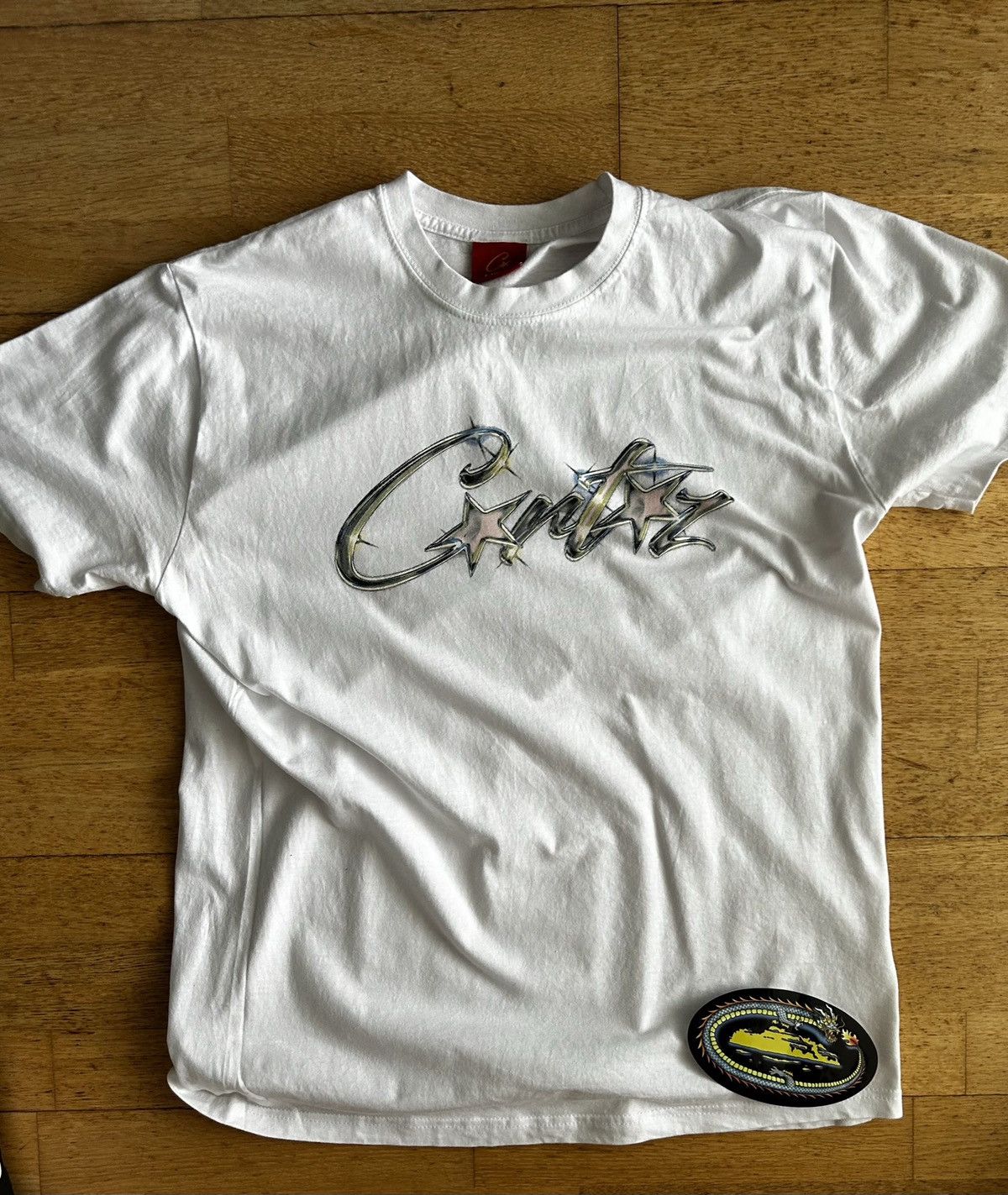 Corteiz Corteiz AllStarz Chrome Tee | Grailed
