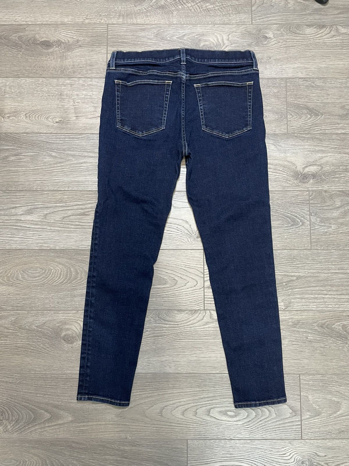 Ralph Lauren Purple Label Ralph Lauren Purple Label Skinny Jeans Dark indigo Denim Size 31" - 2 Thumbnail