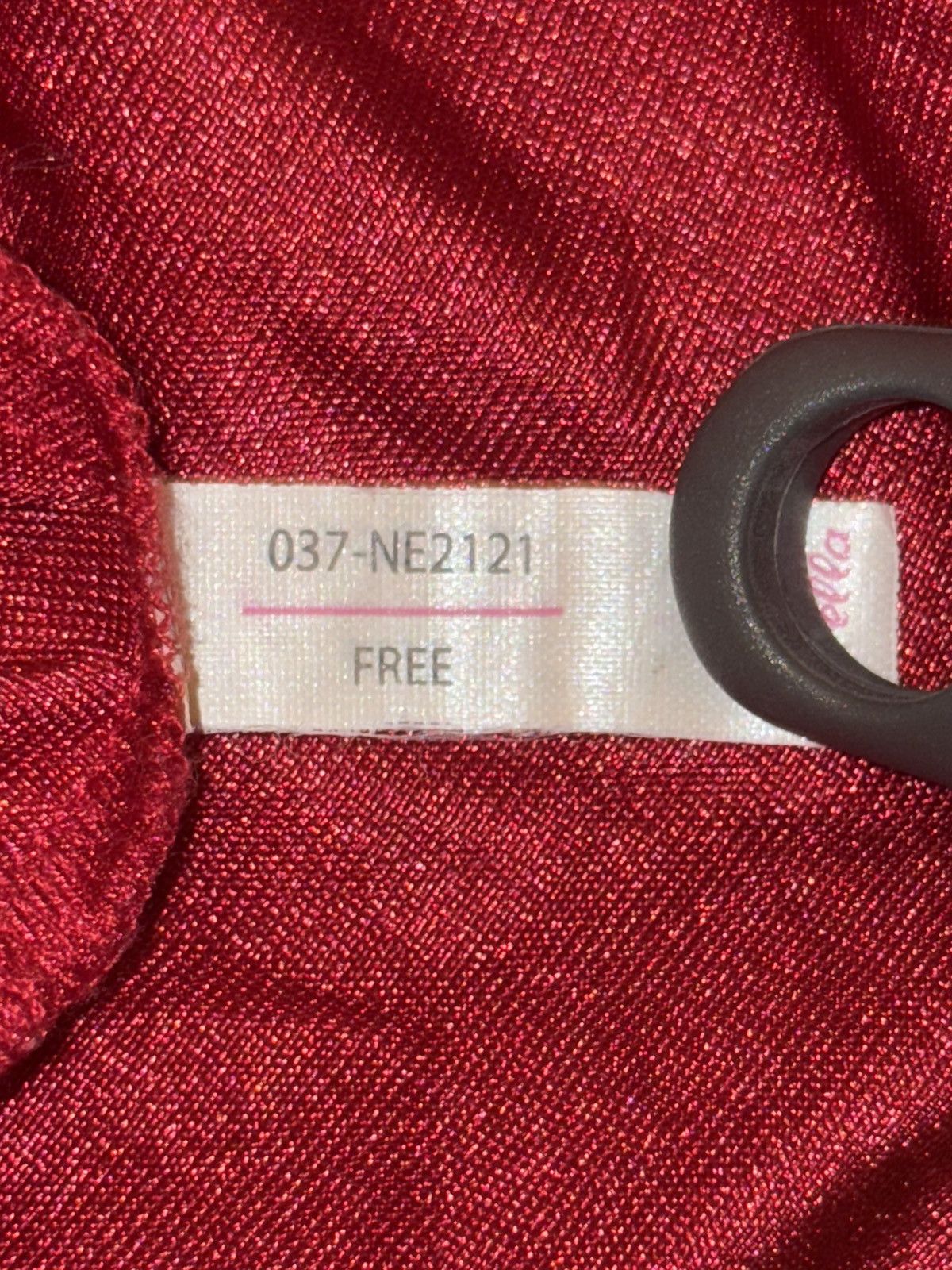 Vintage Vintage 90s Sorella Red Sexy Lingerie Nightgown Mini Dress Size S / US 4 / IT 40 - 8 Thumbnail