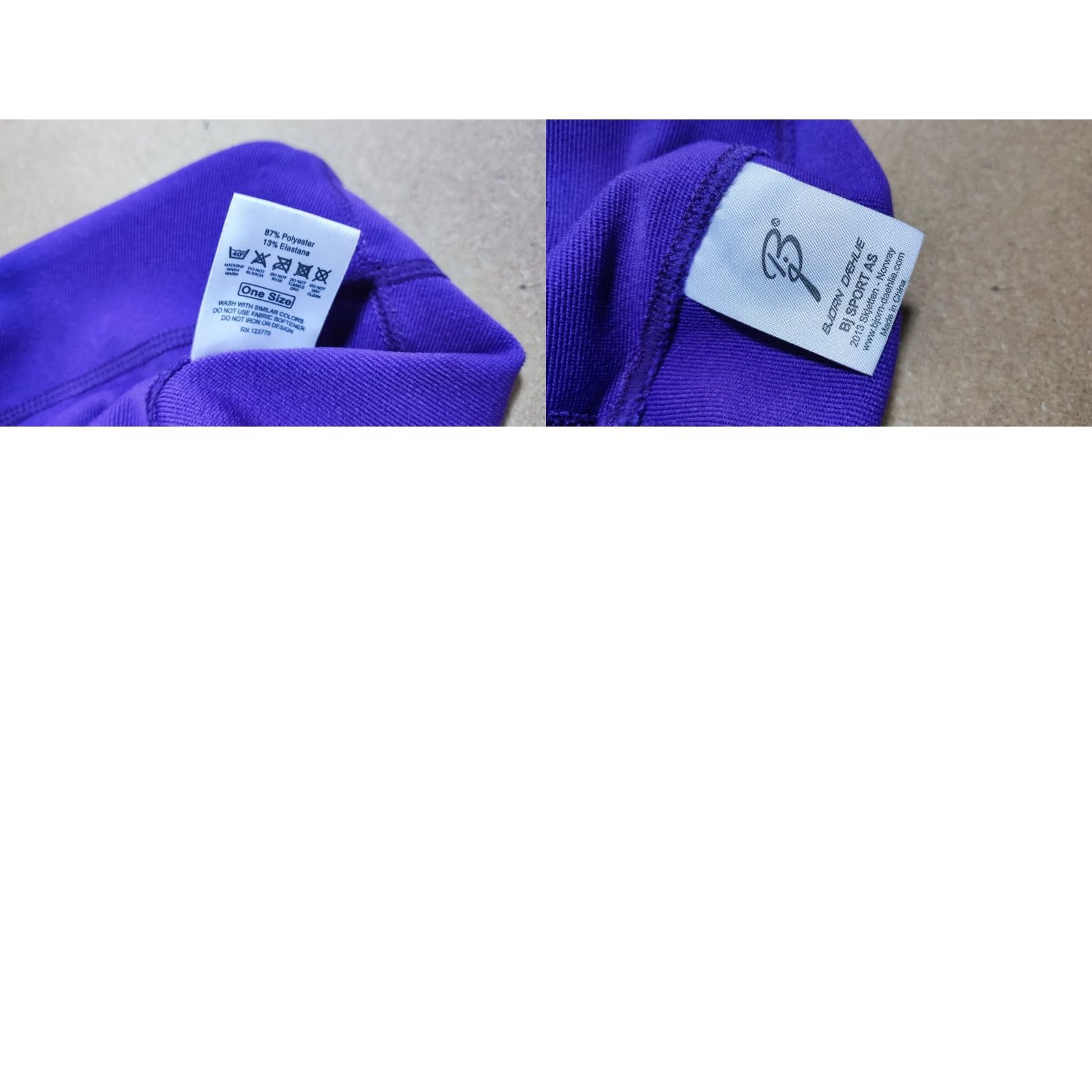 Vintage Bjorn Daehlie Purple Hat Ski Cap One Size Winter Cross Country Biathlon Thermal Size ONE SIZE - 8 Thumbnail