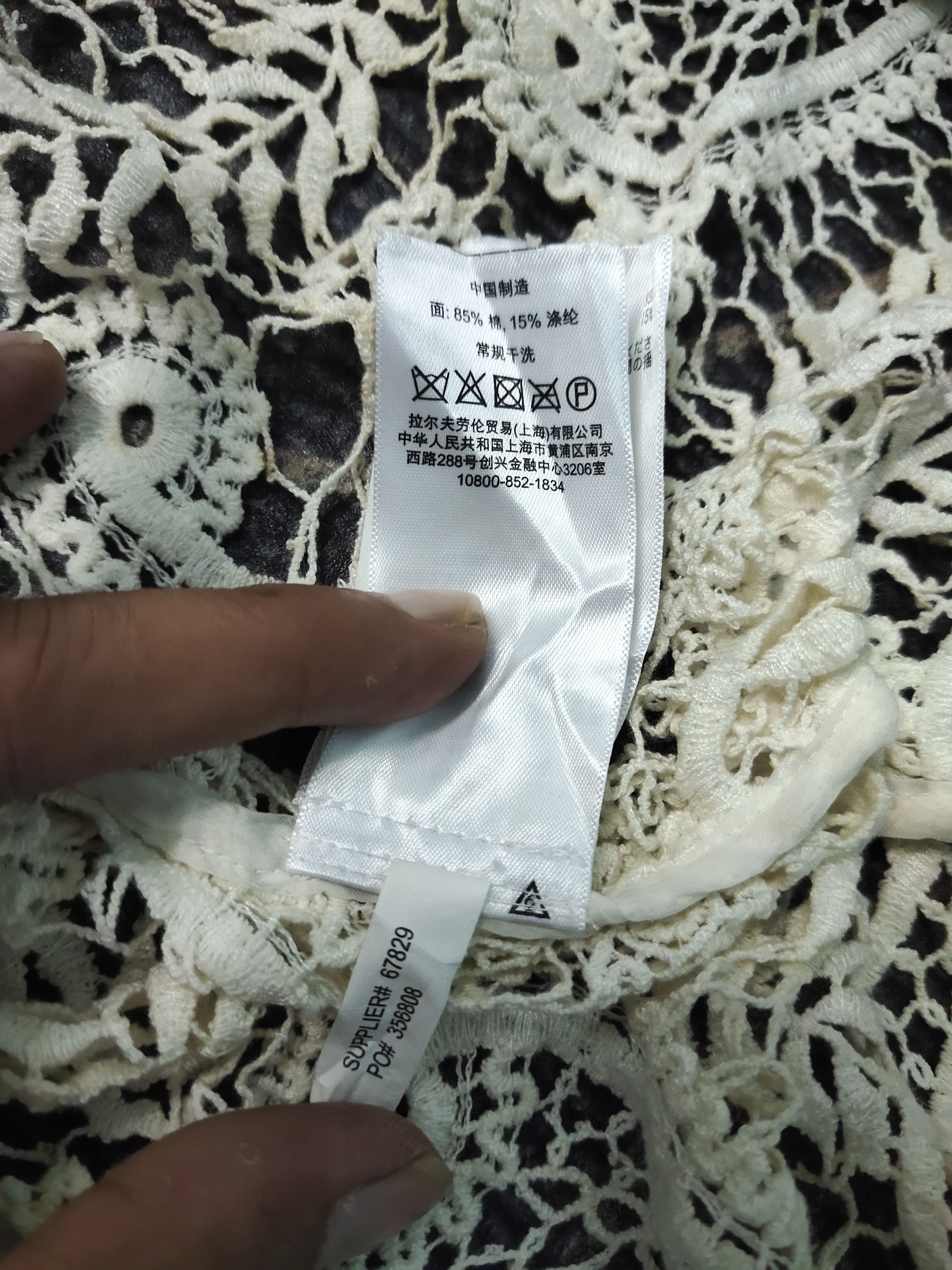 Ralph Lauren Ralph Lauren Crochet Dress Size XS / US 0-2 / IT 36-38 - 8 Thumbnail
