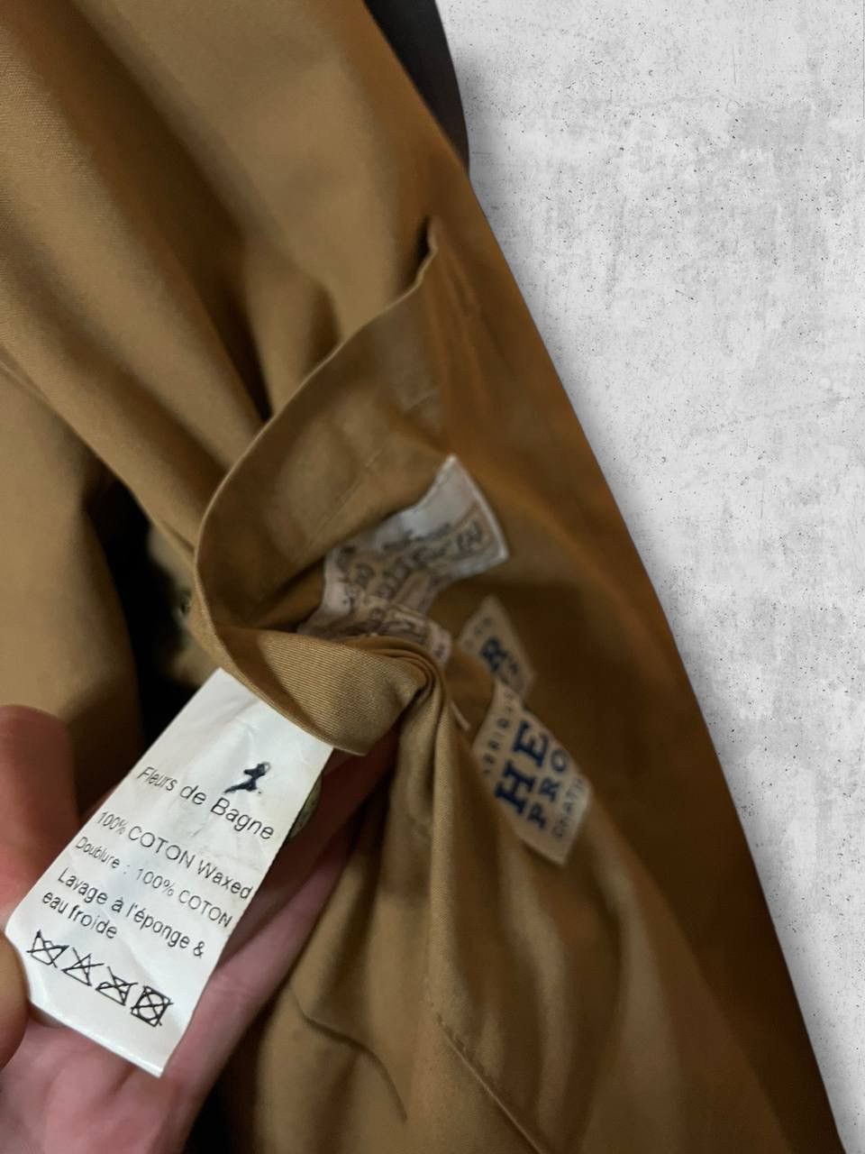 Other Fleurs De Bagne WAXED Vintage Work Wear Jacket Bomber wax Size US L / EU 52-54 / 3 - 11 Thumbnail